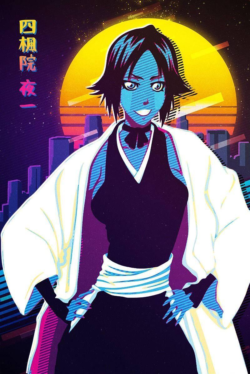 800x1199 Download Yoruichi Shihouin Moon Wallpaper