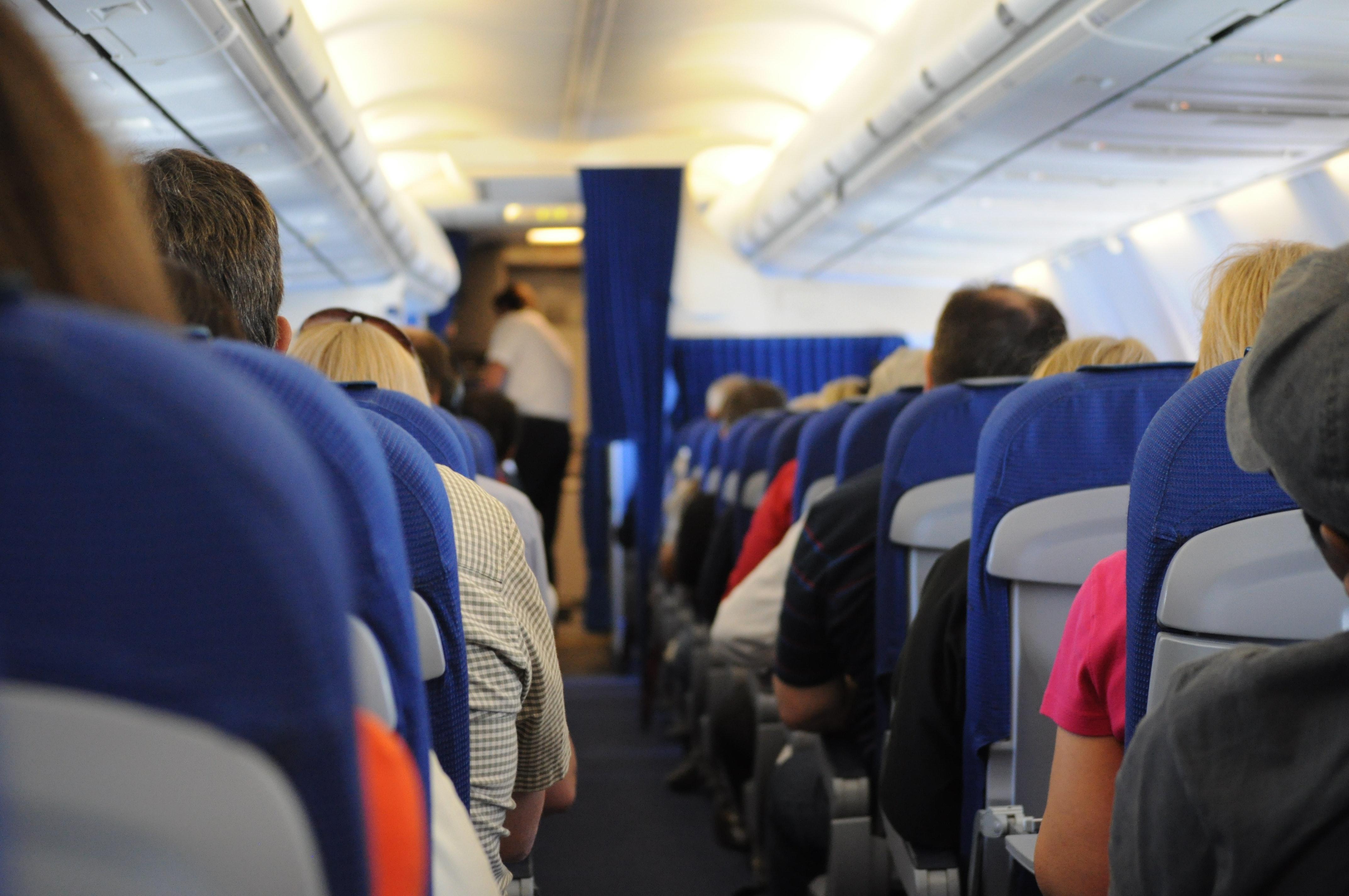 4288x2848 People Sitting Inside Airplane · Free