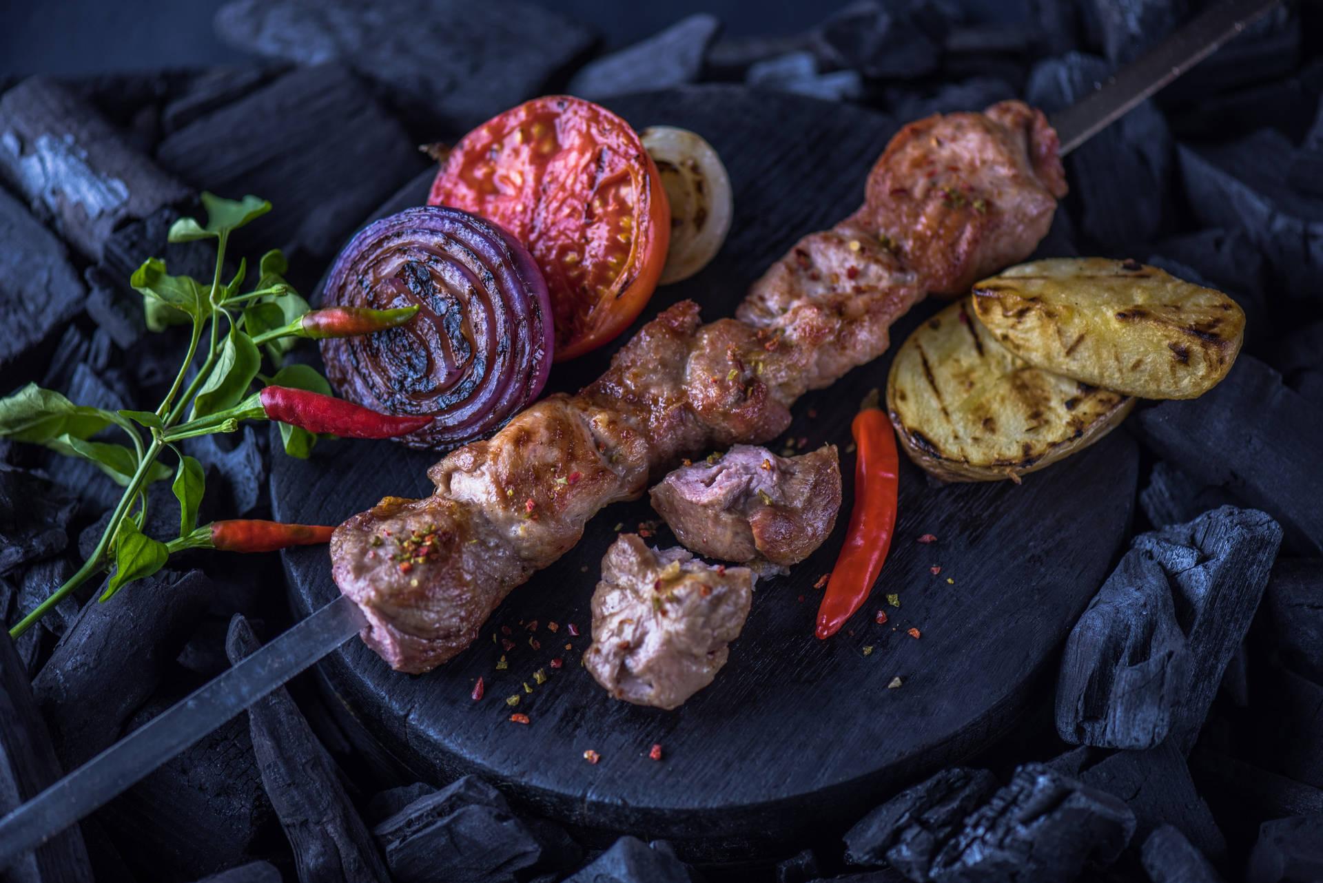 1920x1282 Download Churrasco On Stick Wallpaper