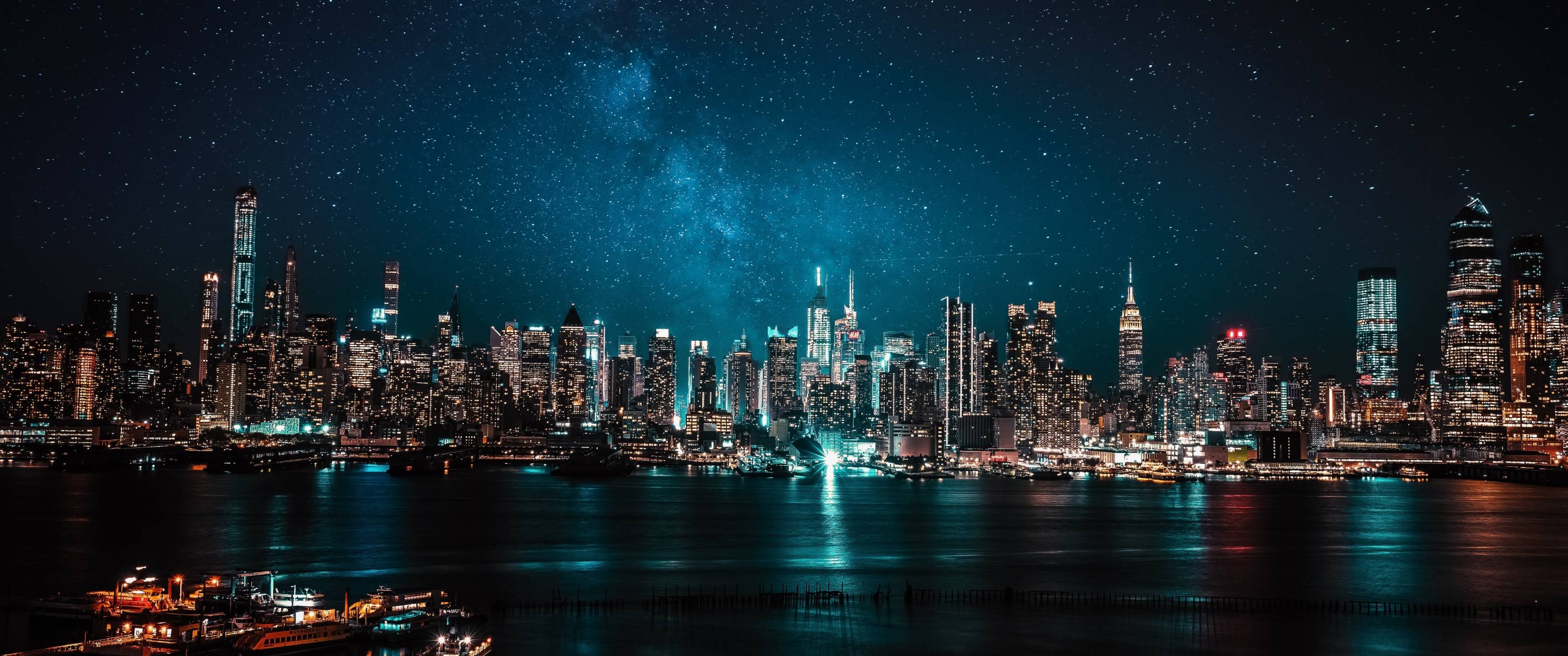 3440x1440 Resolution Live City 4K