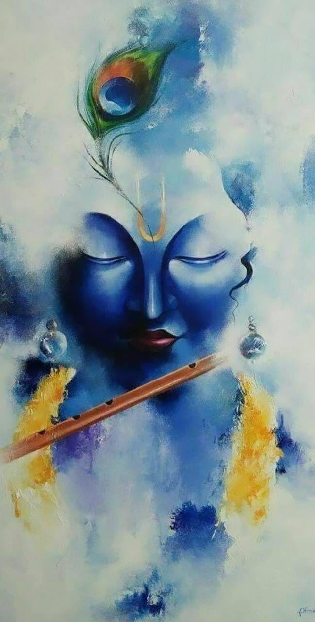 Krishna with Flute Drawing by PRIYA Santhamurthy  Saatchi Art