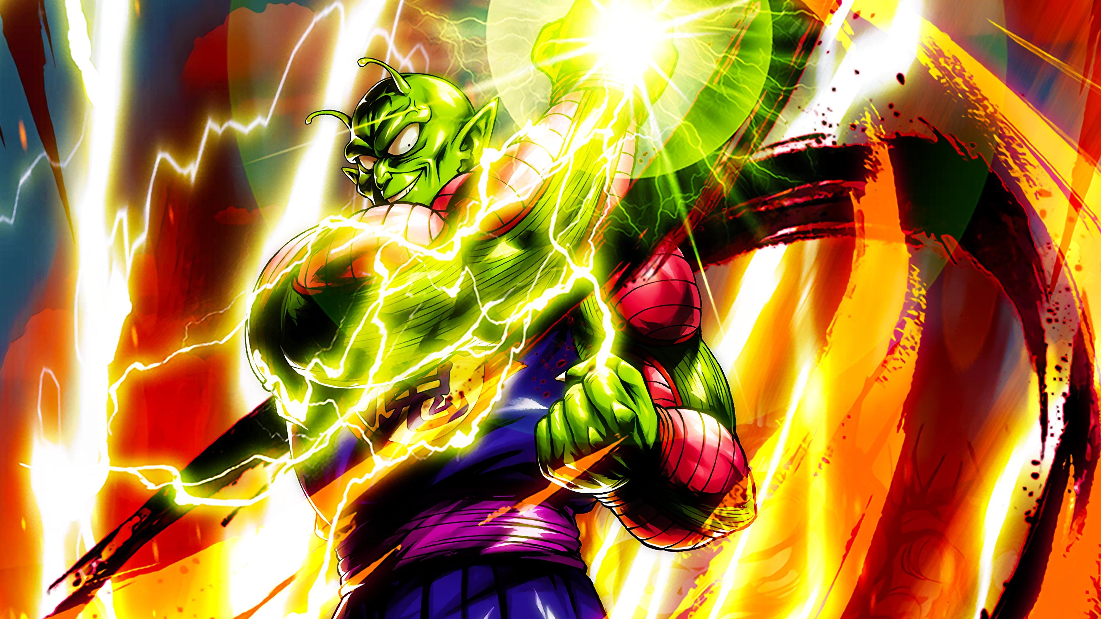 3840x2160 Hydros Sparking Demon King Piccolo (Young Transformation) HD + 4K PC Wallpaper + 4K Phone Wallpaper! #DBLegends #DragonBallLegends