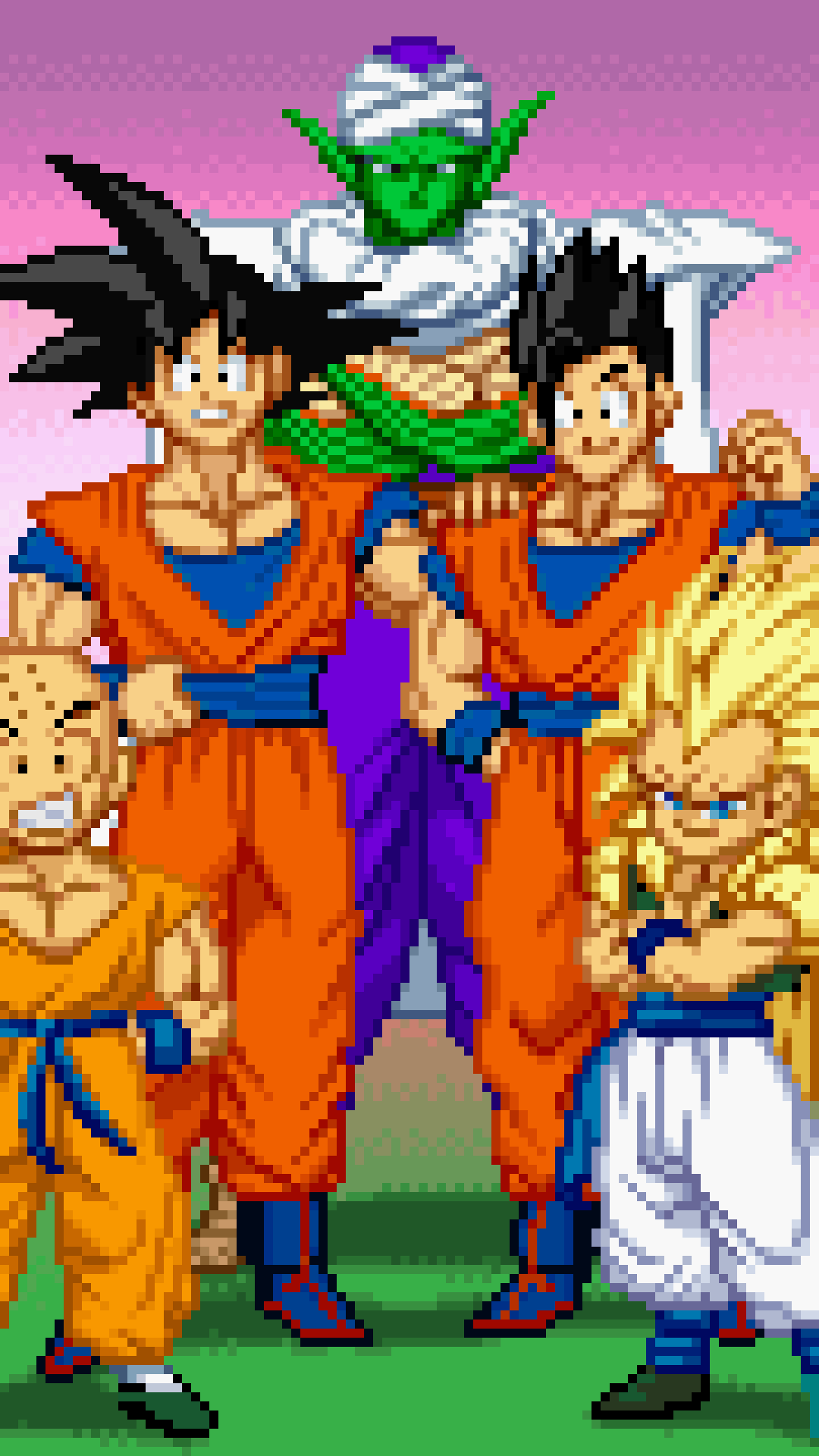 1080x1920 Wallpaper / Anime Dragon Ball Z Phone Wallpaper, Vegeta (Dragon Ball), Trunks (Dragon Ball), Piccolo (Dragon Ball), Goku, Gohan (Dragon Ball), 1080x1920 free download