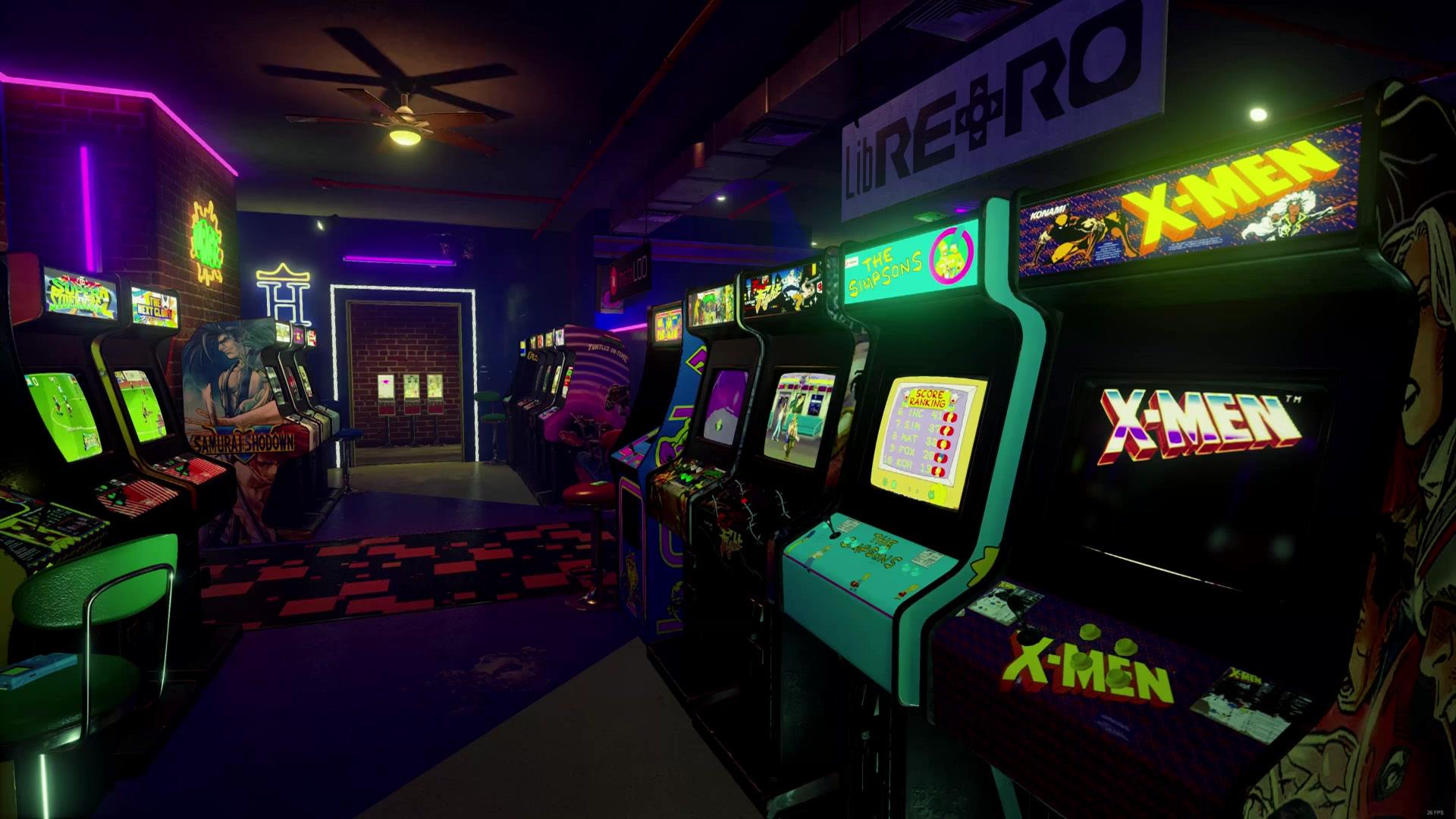 1920x1080 Retro Arcade Room Live Wallpaperx1080 Gallery HD Live Wallpaper