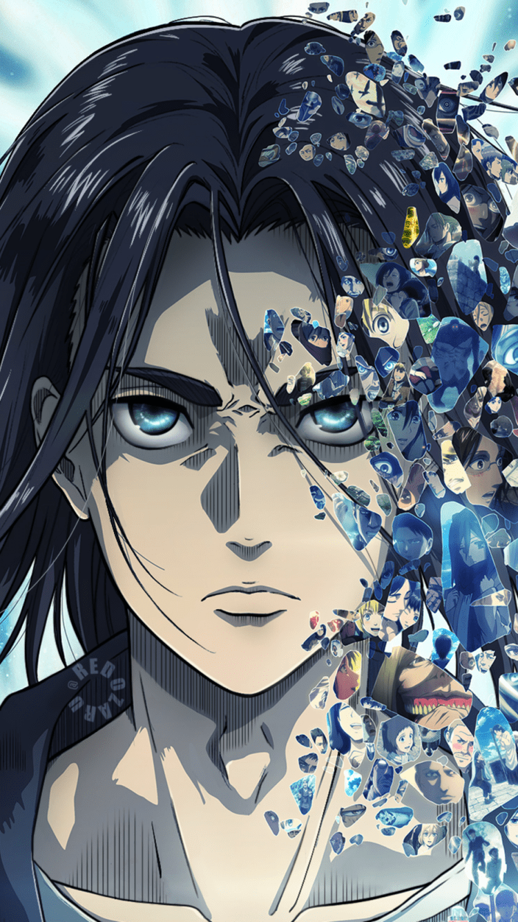 750x1334 Wallpaper / Anime Attack On Titan Phone Wallpaper, Eren Yeager, 750x1334 free download
