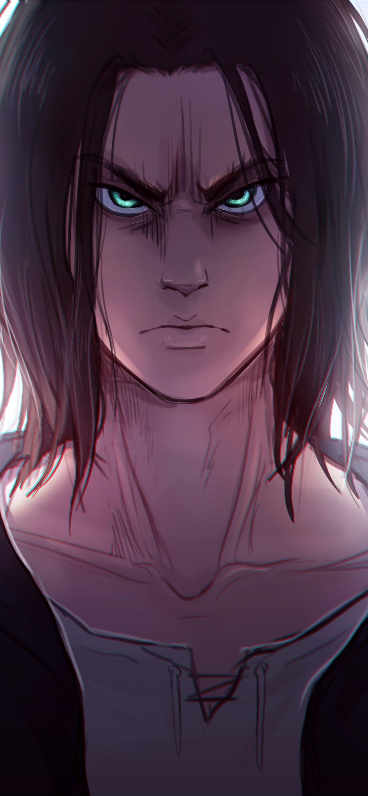 1284x2778 Best Eren yeager iPhone HD Wallpaper