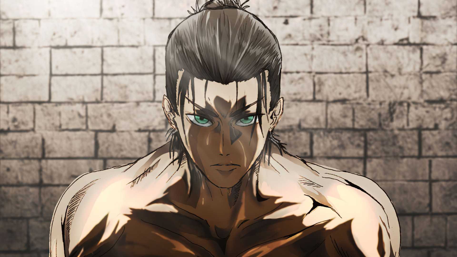 1920x1080 Eren Yeager Wallpaper