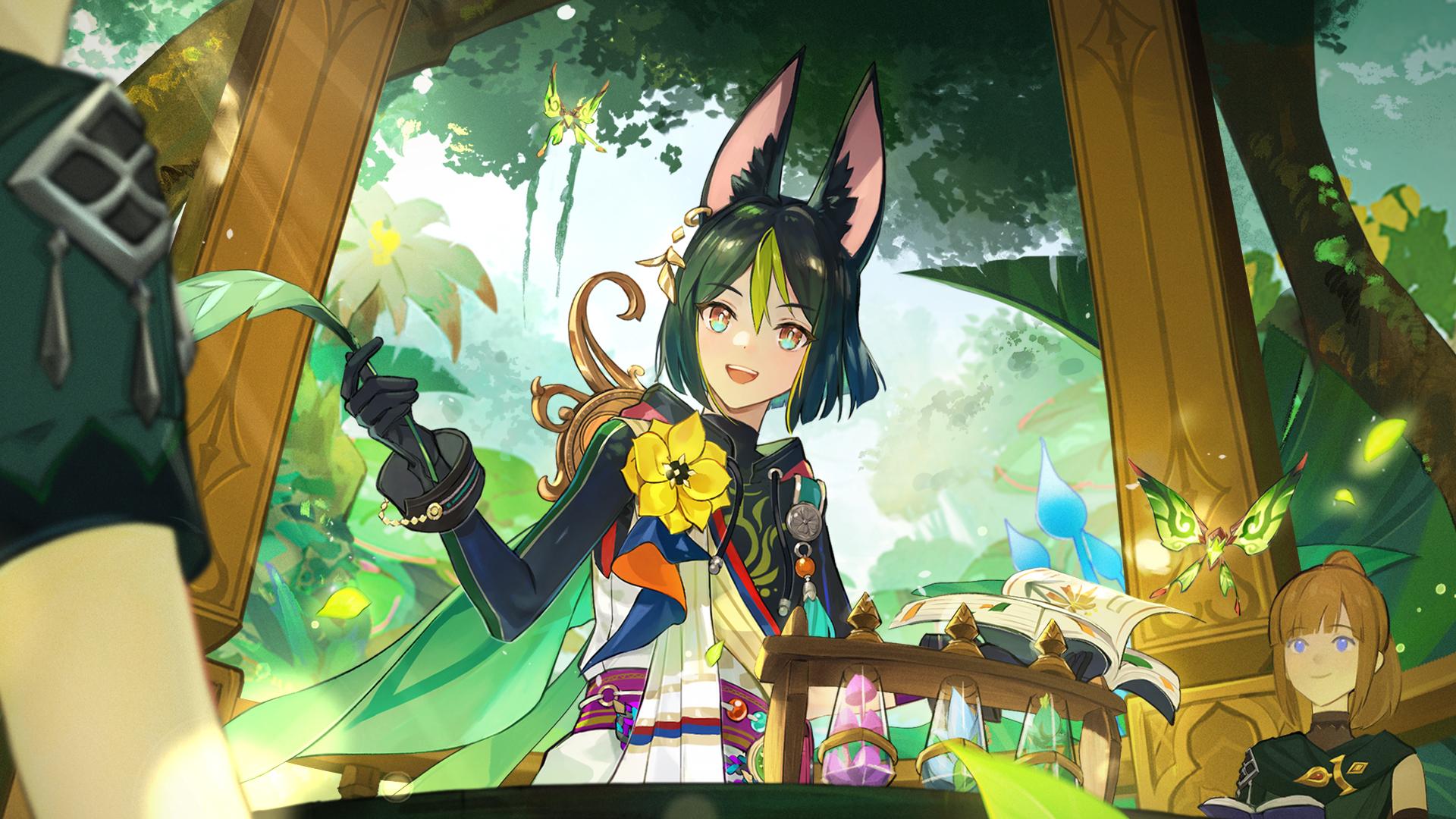 1920x1080 Tighnari Wallpaper From The Web Event : R Genshin_Impact