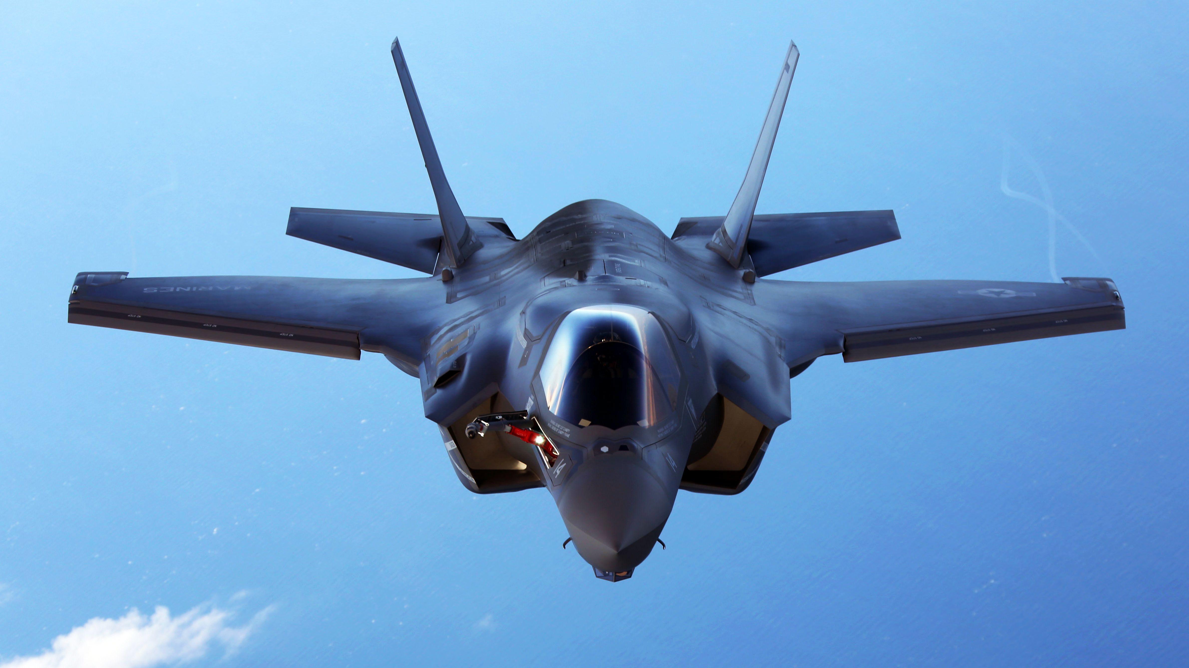 4763x2679 F 35 Lightning II Warplane In Stunning 4K Ultra HD