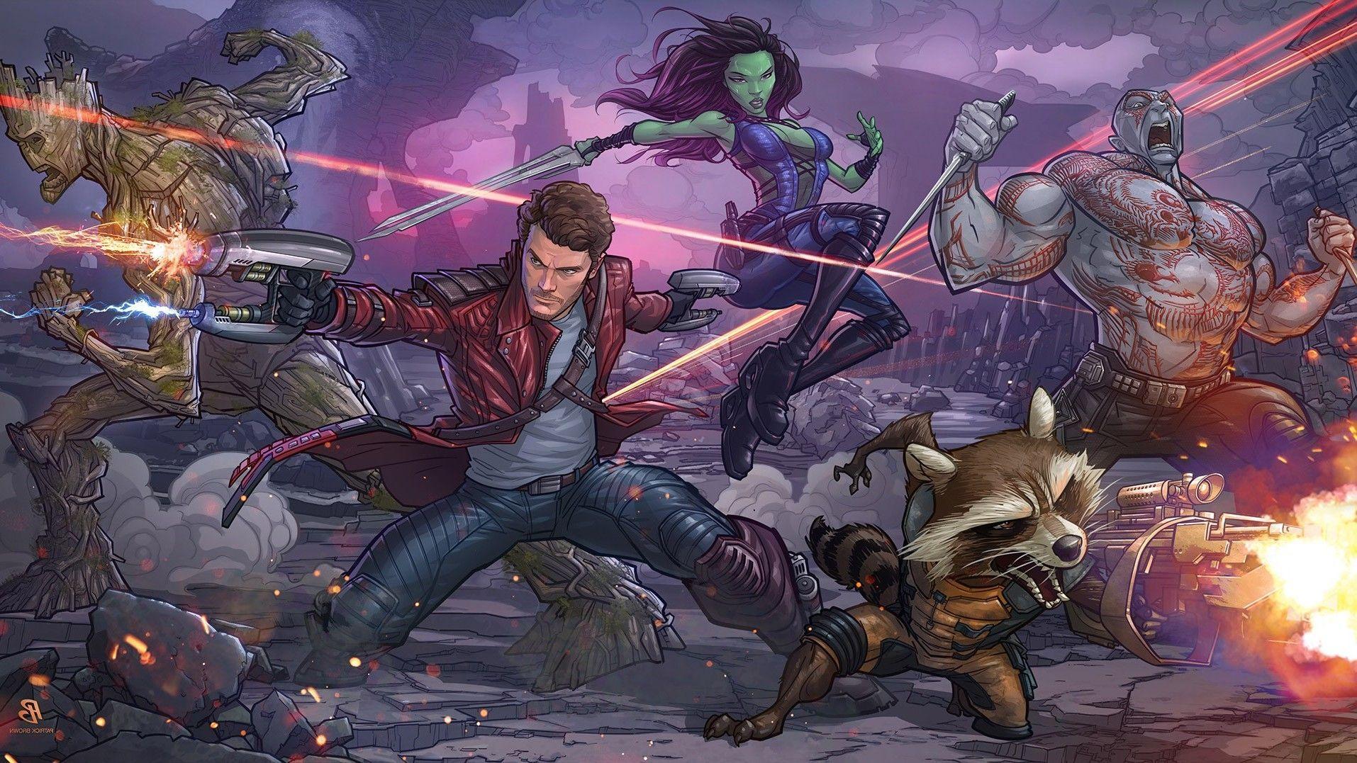 Guardians of The Galaxy Game Wallpapers - Top Free Guardians of The ...