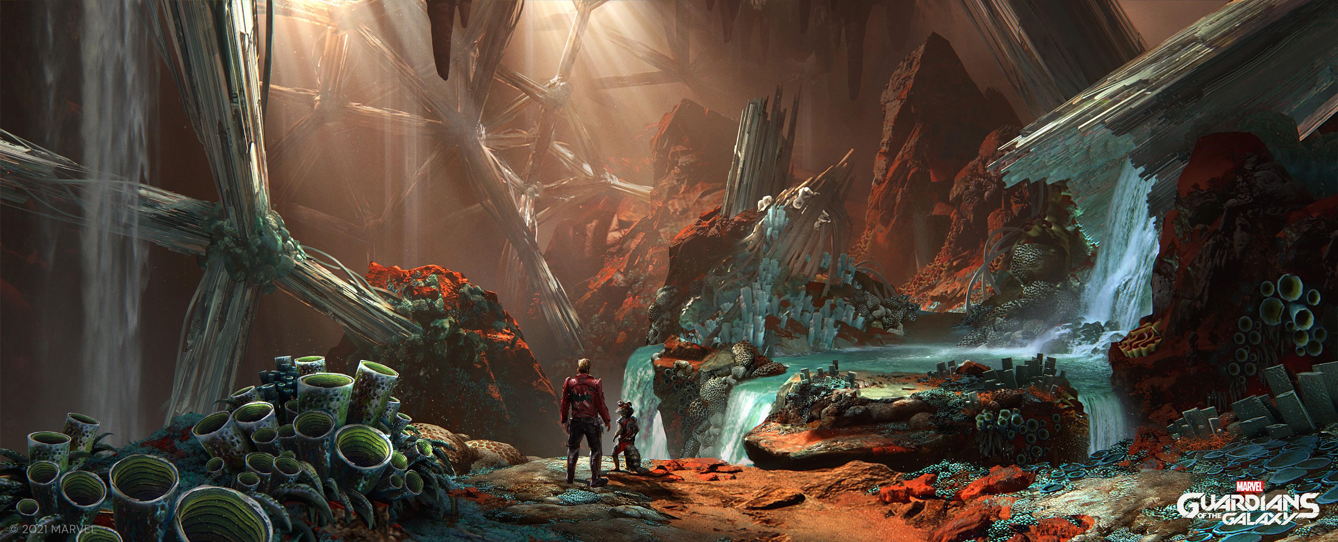 4552x1846 Guardians of the Galaxy (Game) 1080P, 2k, 4k HD wallpaper, background free download