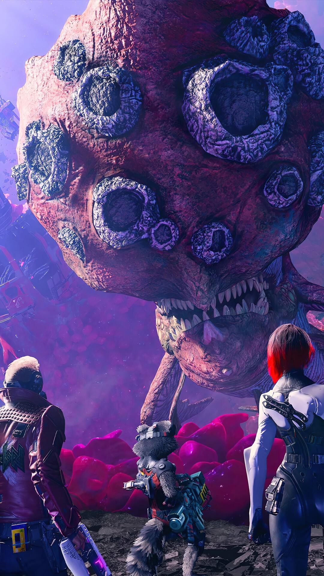 1080x1920 Marvels Guardians of the Galaxy, Video Game Gallery HD Wallpaper