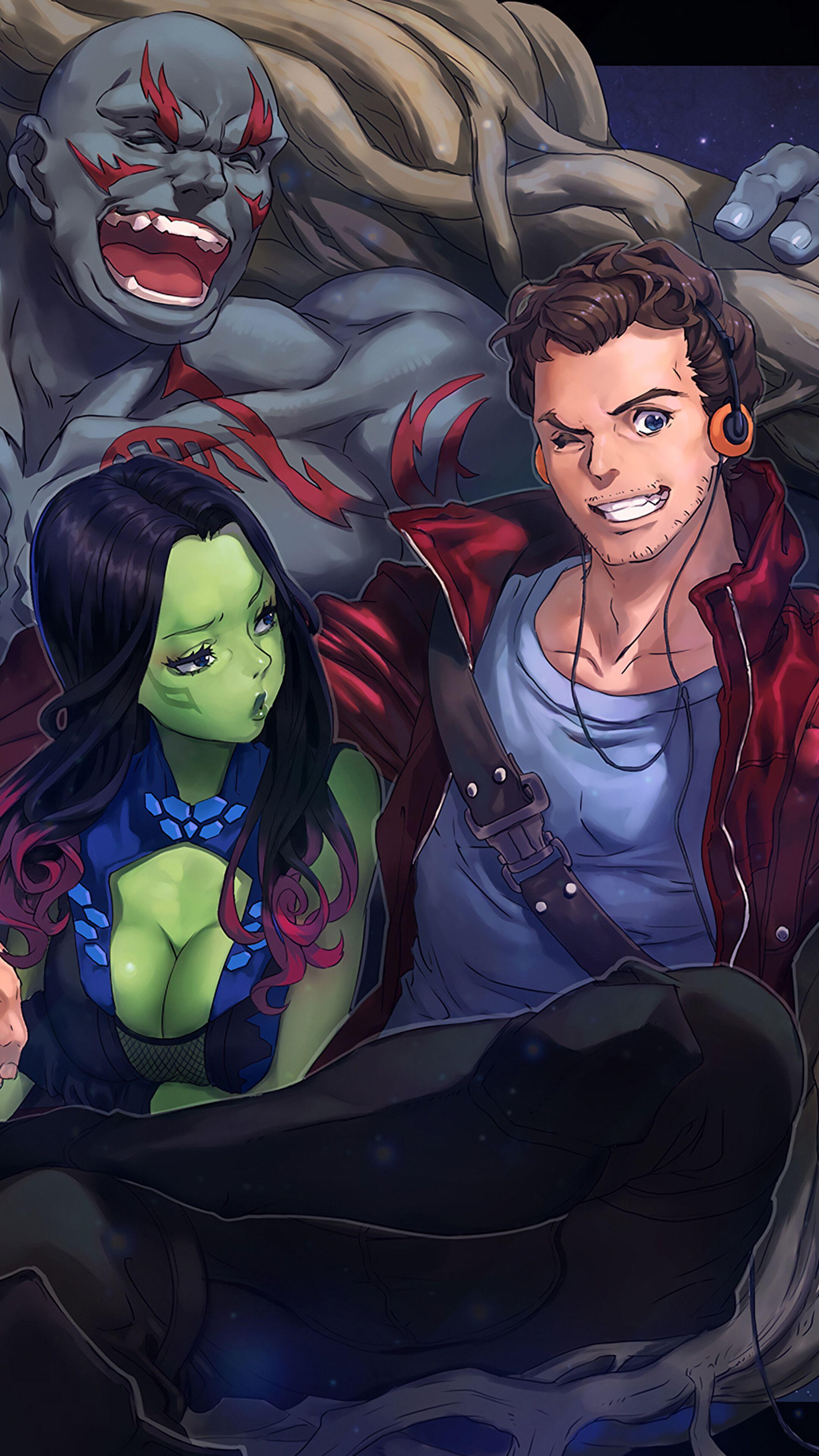 2160x3840 Marvel's Guardians Of The Galaxy 2021 Wallpaper