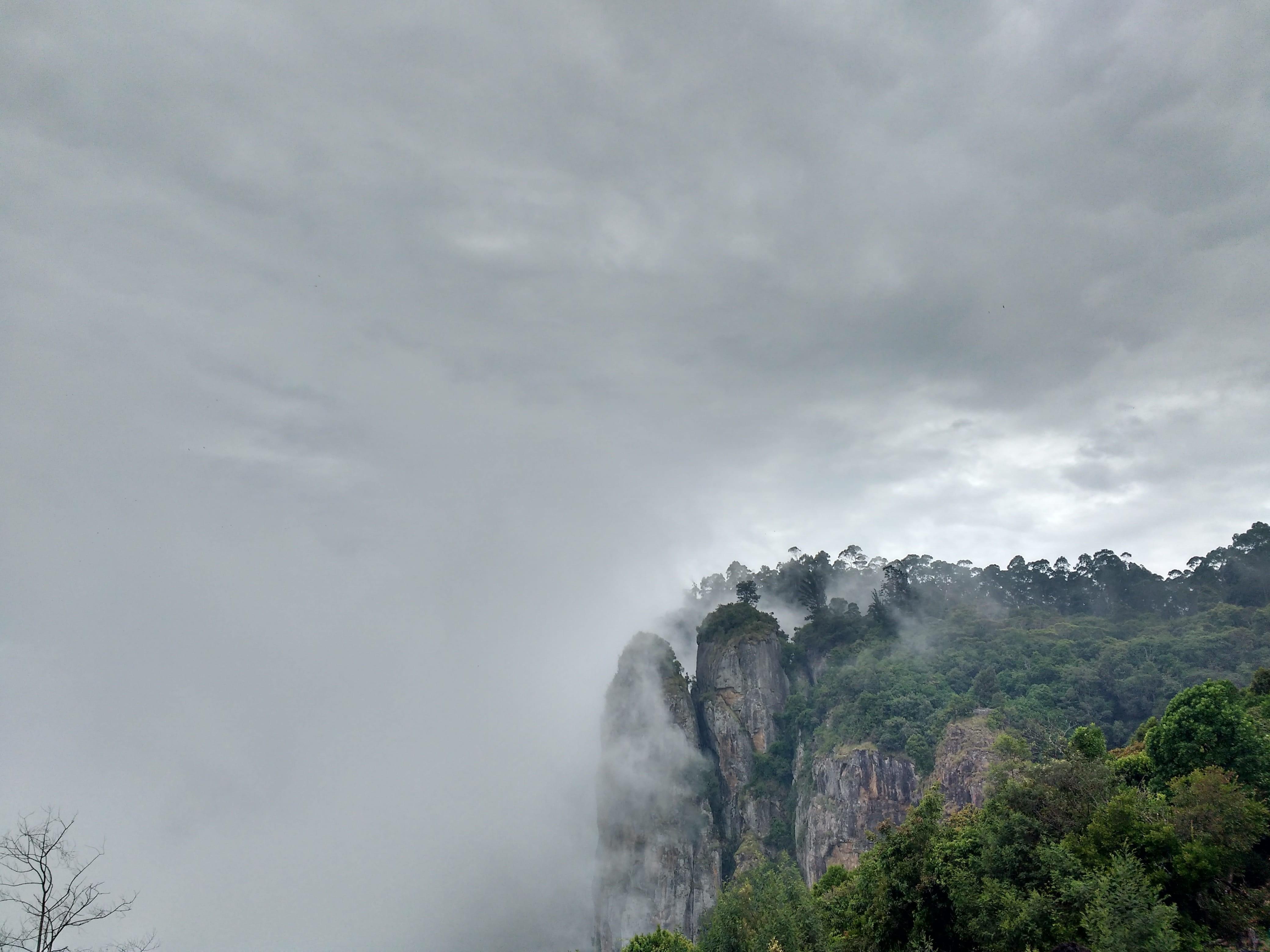 4160x3120 Wallpaper / Tranquil Scene, Land, Cloud, Landscape, Rock Pillars, Tree, Tranquility, Mountain, Outdoors, Nature, No People, Non Urban Scene, Fog, 4K, Kodaikanal Free Download