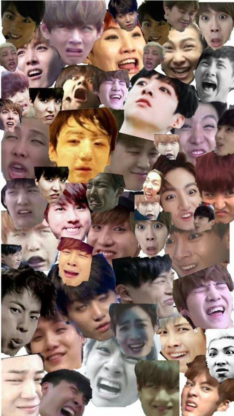 Bts faces are the best Meme faces