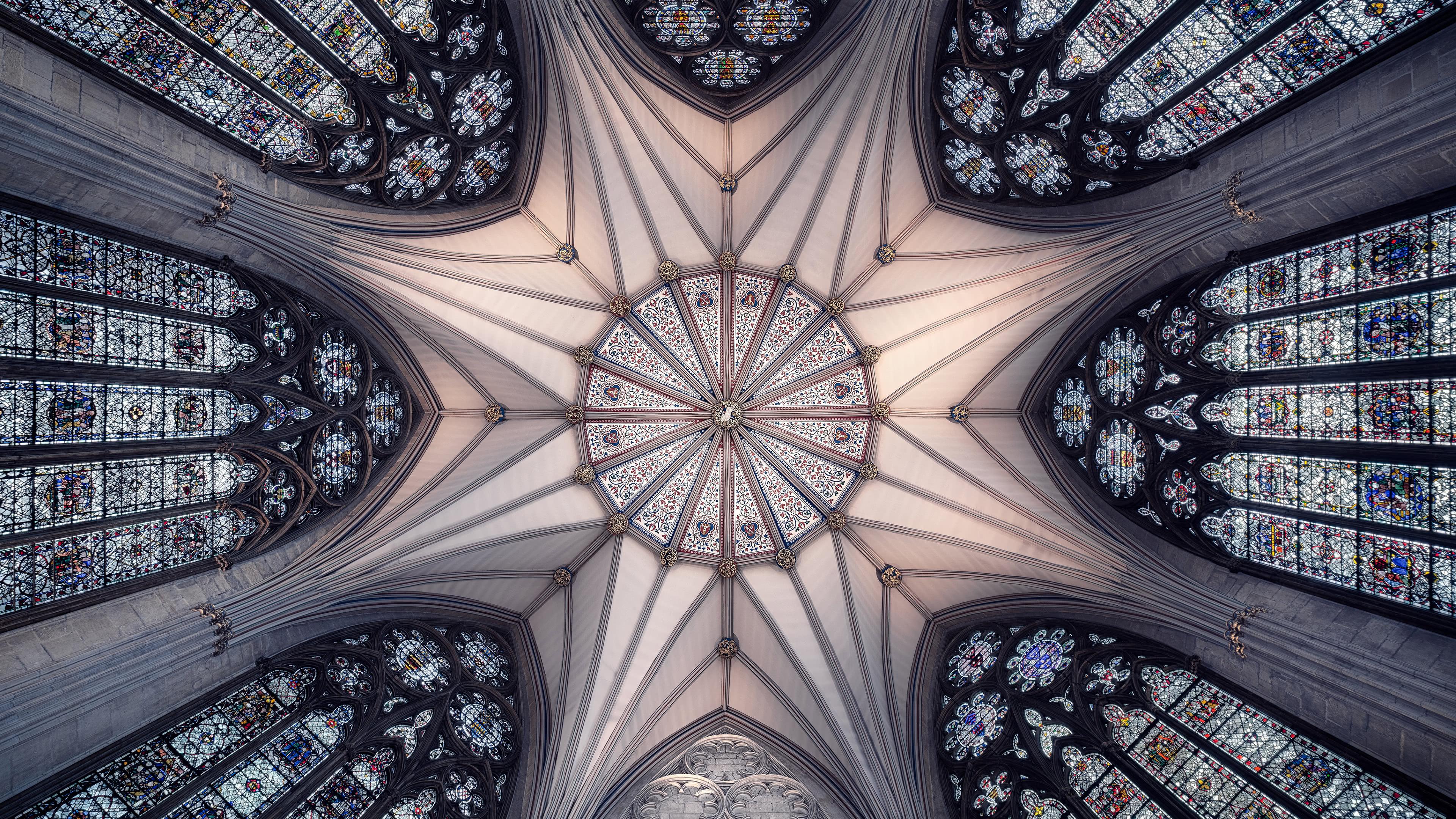 3840x2160 York Minster Cathedral And Metropolitical Church Of Saint Peter York Minister England UHD 4K Wallpaper