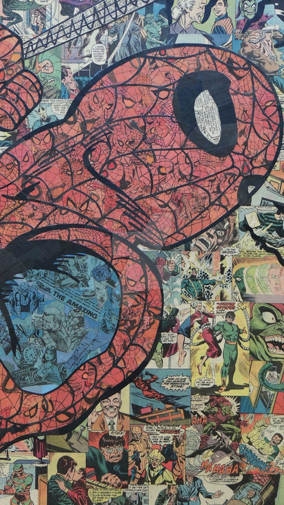46 Spiderman Comic Wallpaper  WallpaperSafari