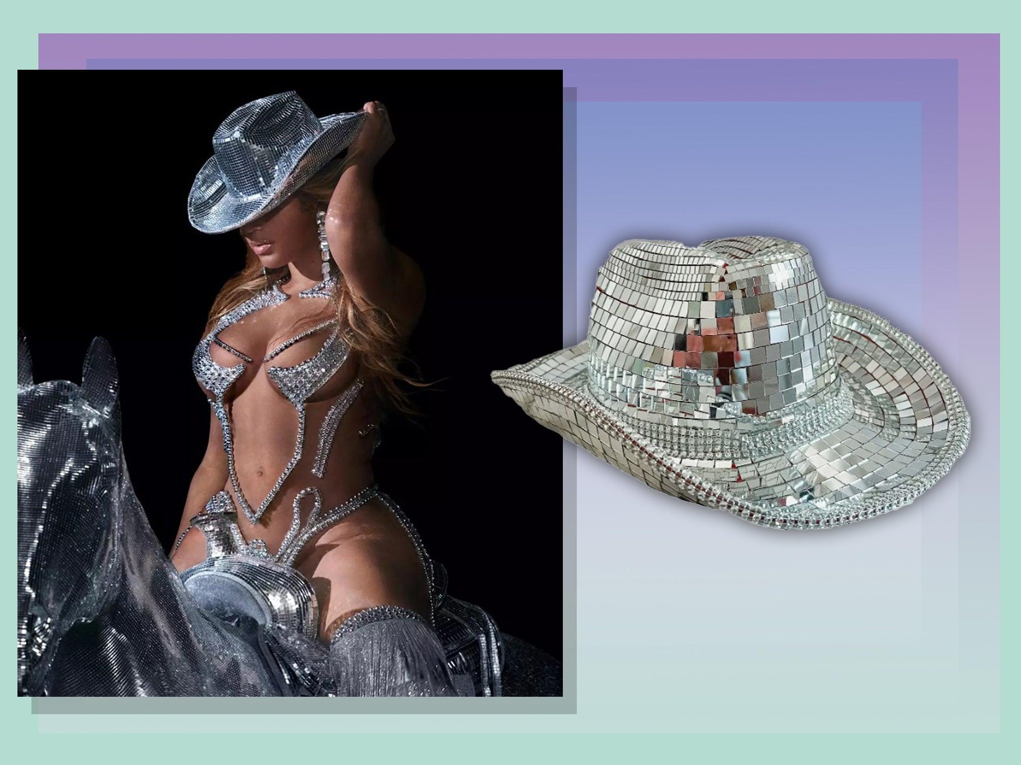 2048x1536 Beyoncé Mirror Ball Cowboy Hat Dupes: Where To Buy