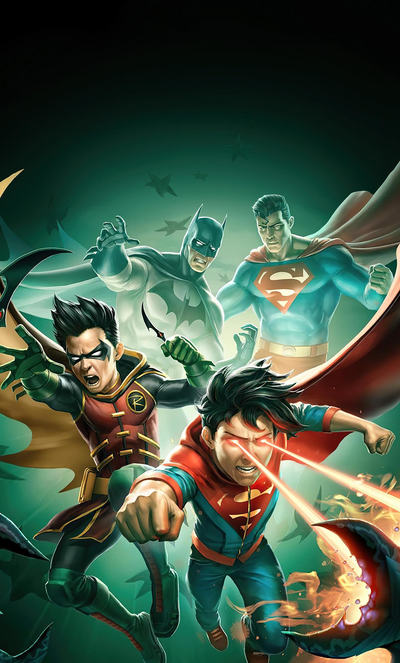 1280x2120 Batman And Superman Battle Of The Super Sons iPhone HD 4k Wallpaper, Image, Background, Photo and Picture