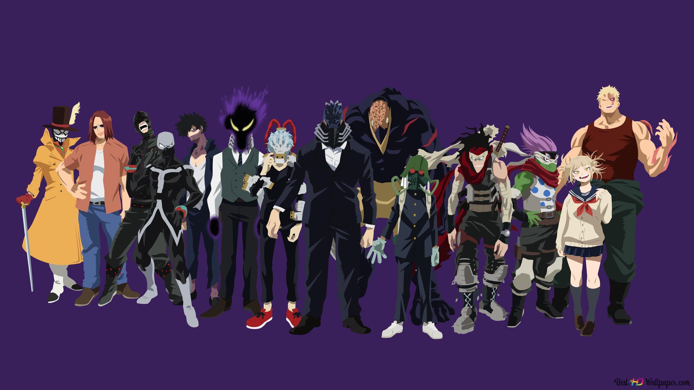 2400x1350 My Hero Academia (Vector) 4K wallpaper download