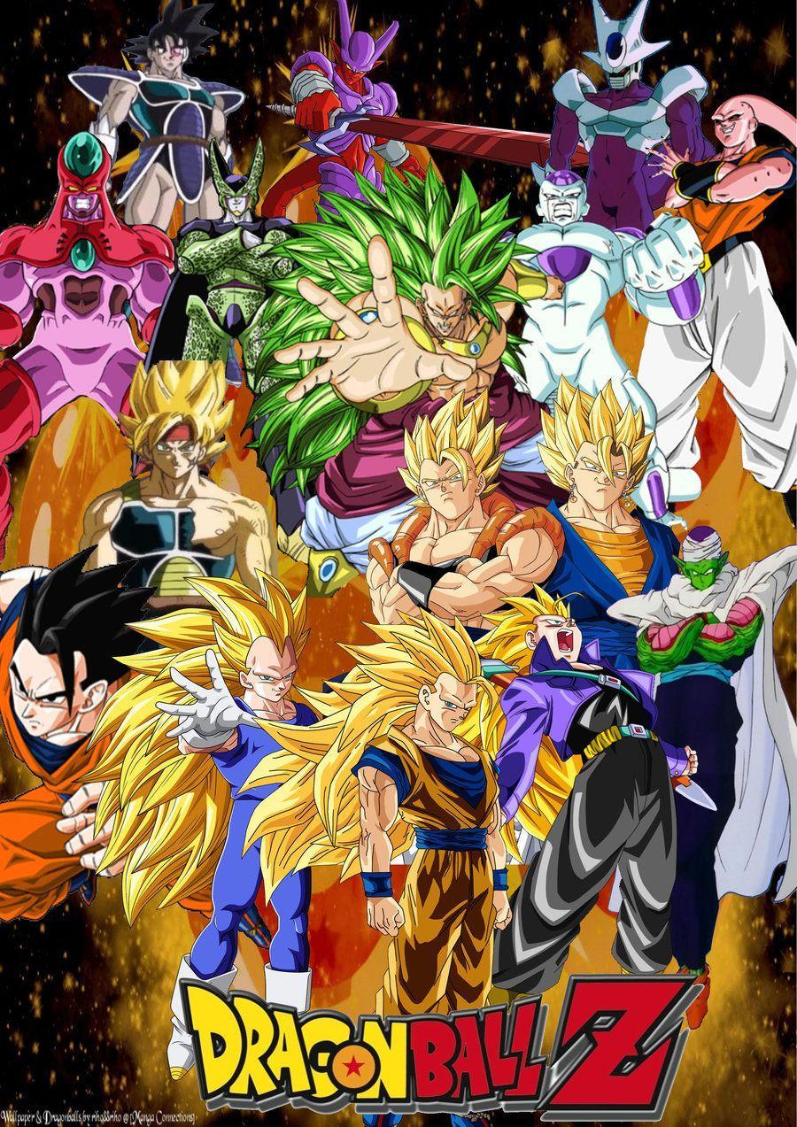 900x1273 Dragon Ball Villains Wallpaper
