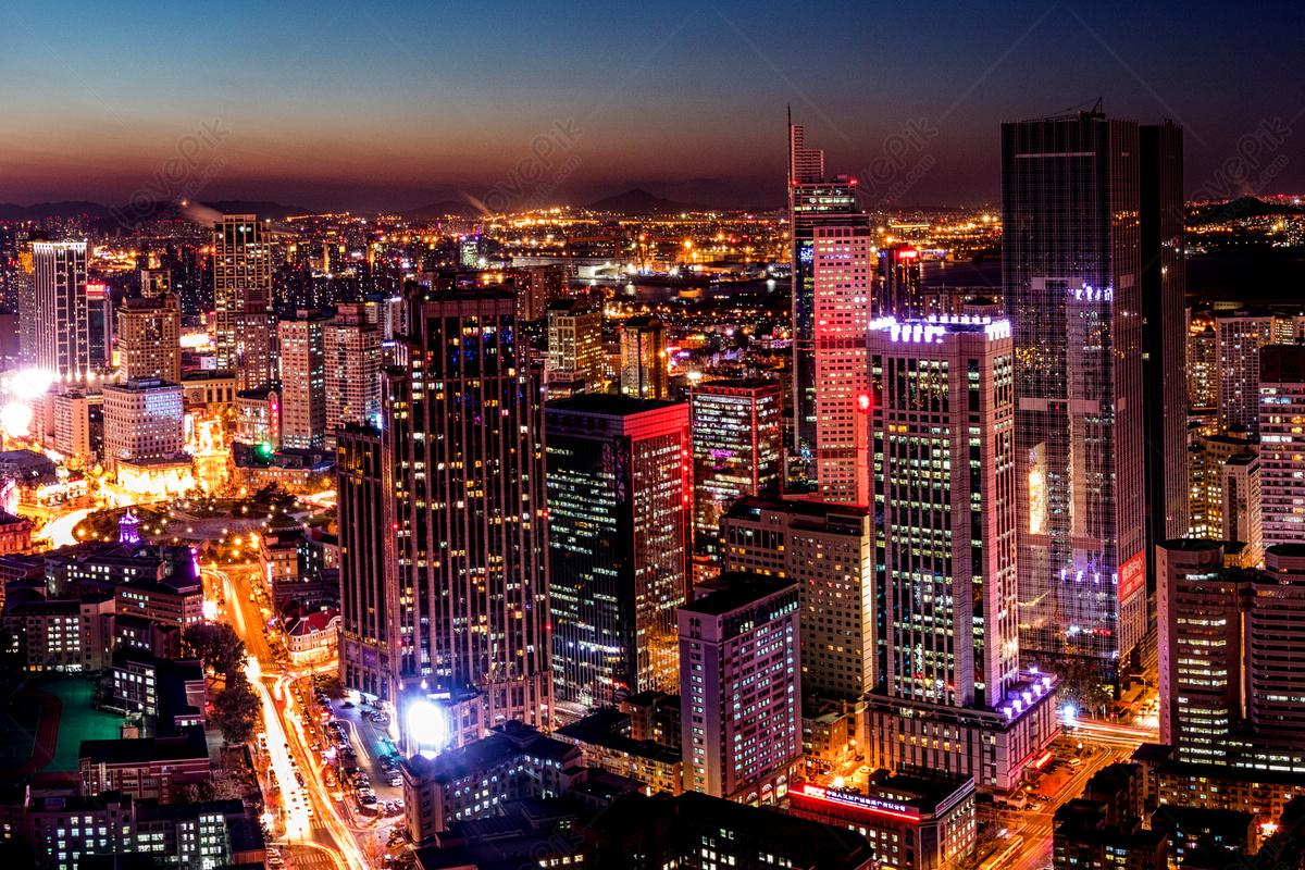 1200x800 Dalian City Night Scene Picture And HD Photo. Free Download On Lovepik