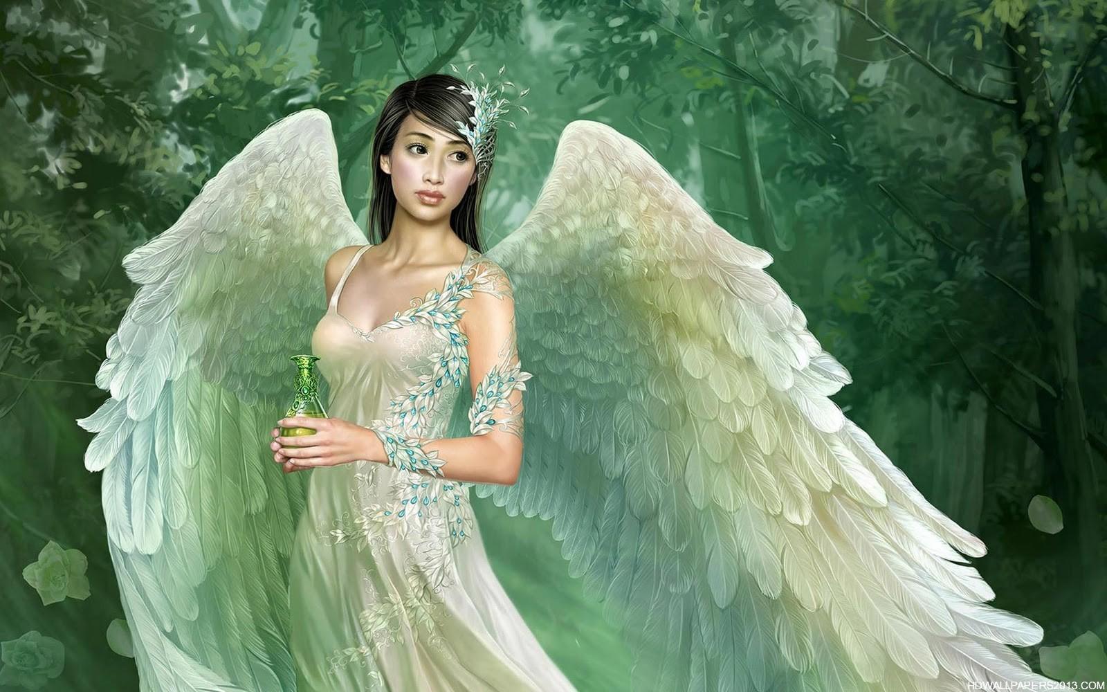 1600x1000 Angel Desktop Wallpaper