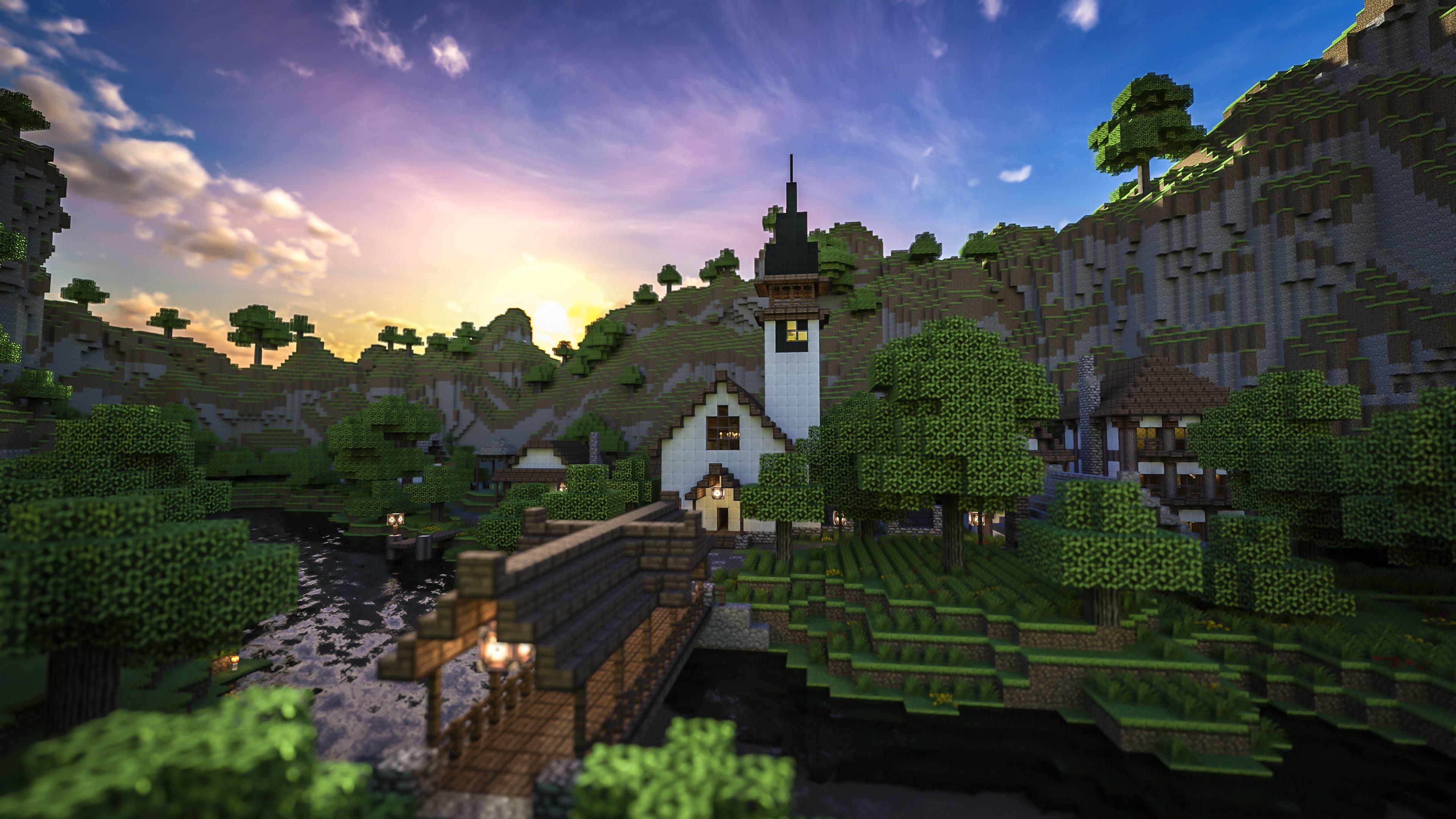 3840x2160 Minecraft Image Wallpaper