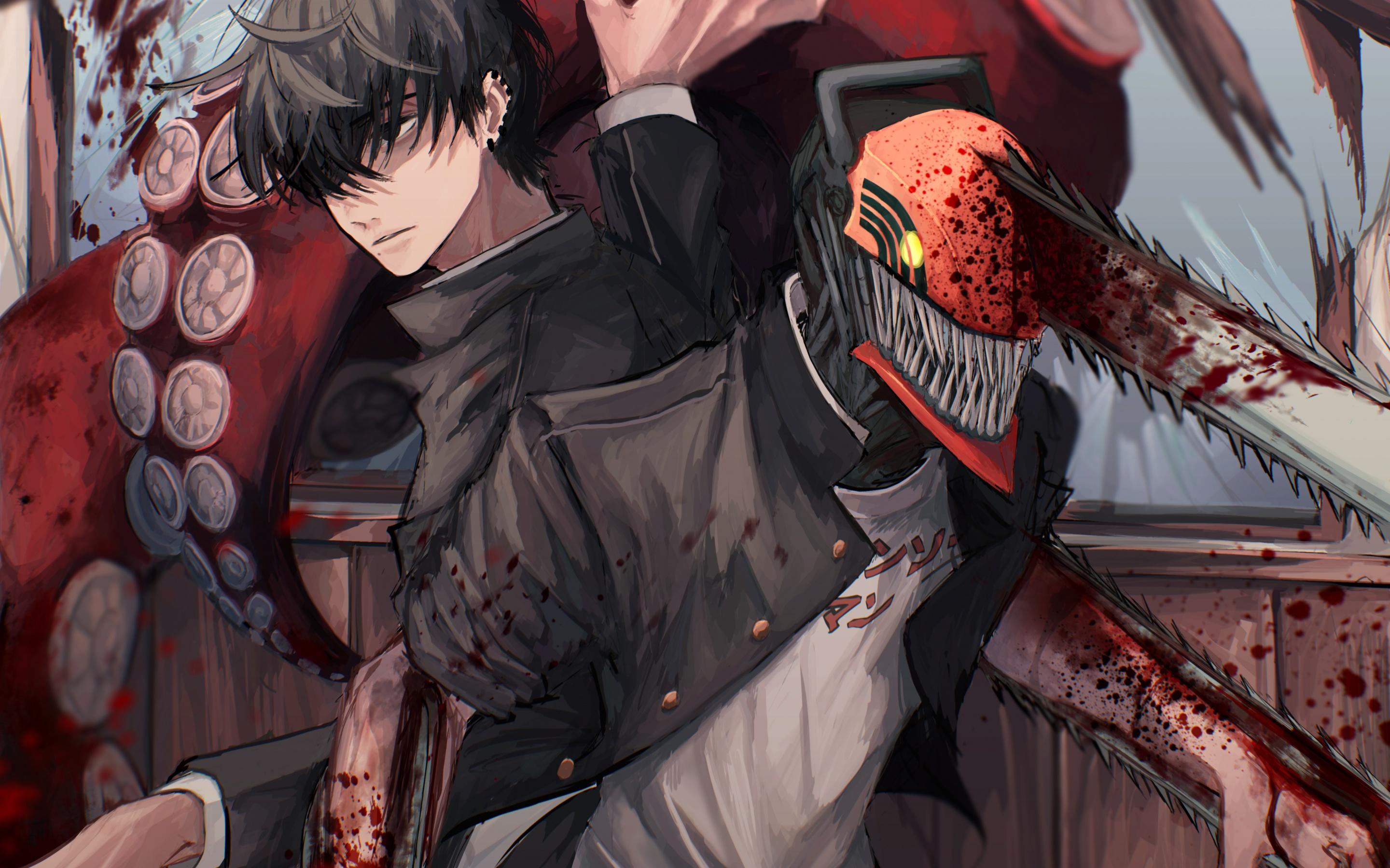 2880x1800 Chainsaw Man Wallpaper 4K, Denji, Anime