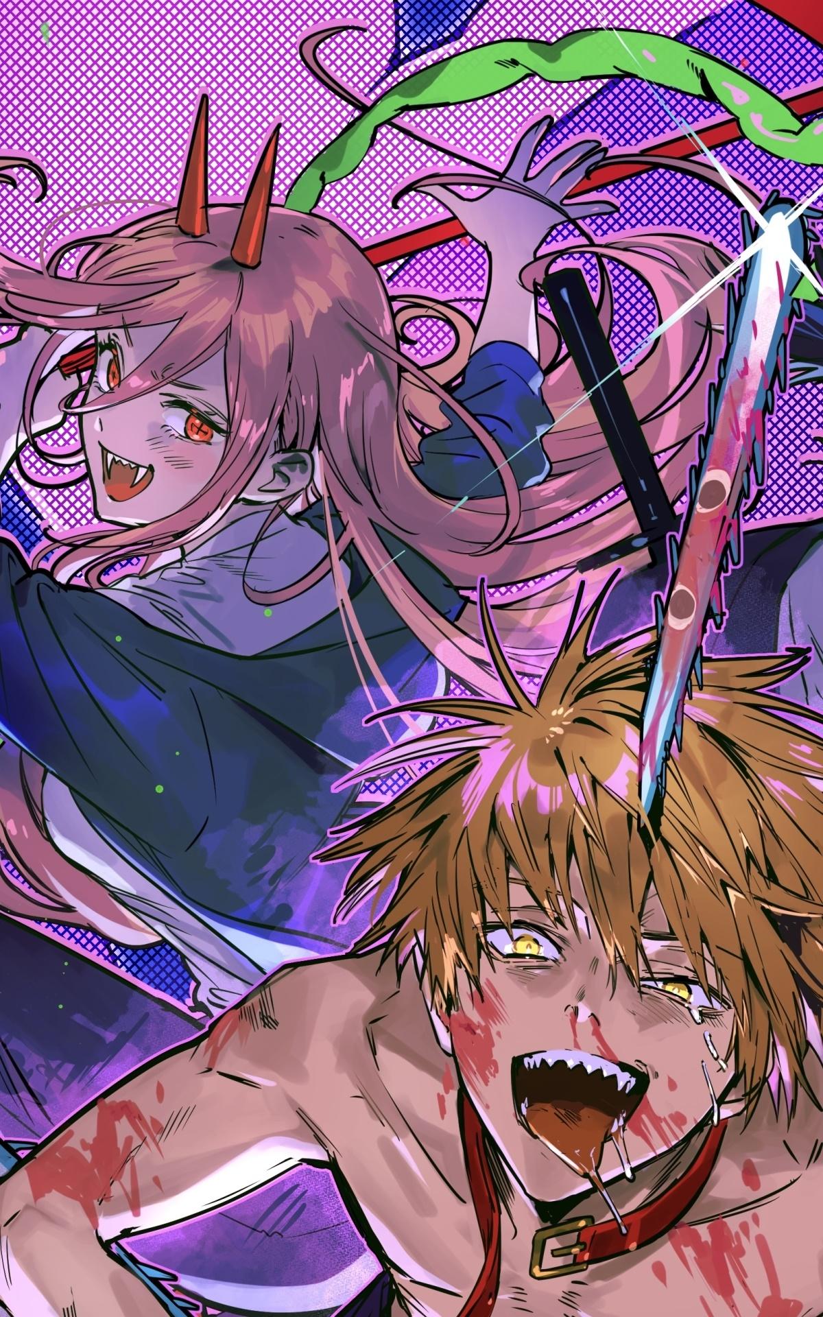 1200x1920 Wallpaper / Anime Chainsaw Man Phone Wallpaper, Power (Chainsaw Man), Denji (Chainsaw Man), 1200x1920 free download
