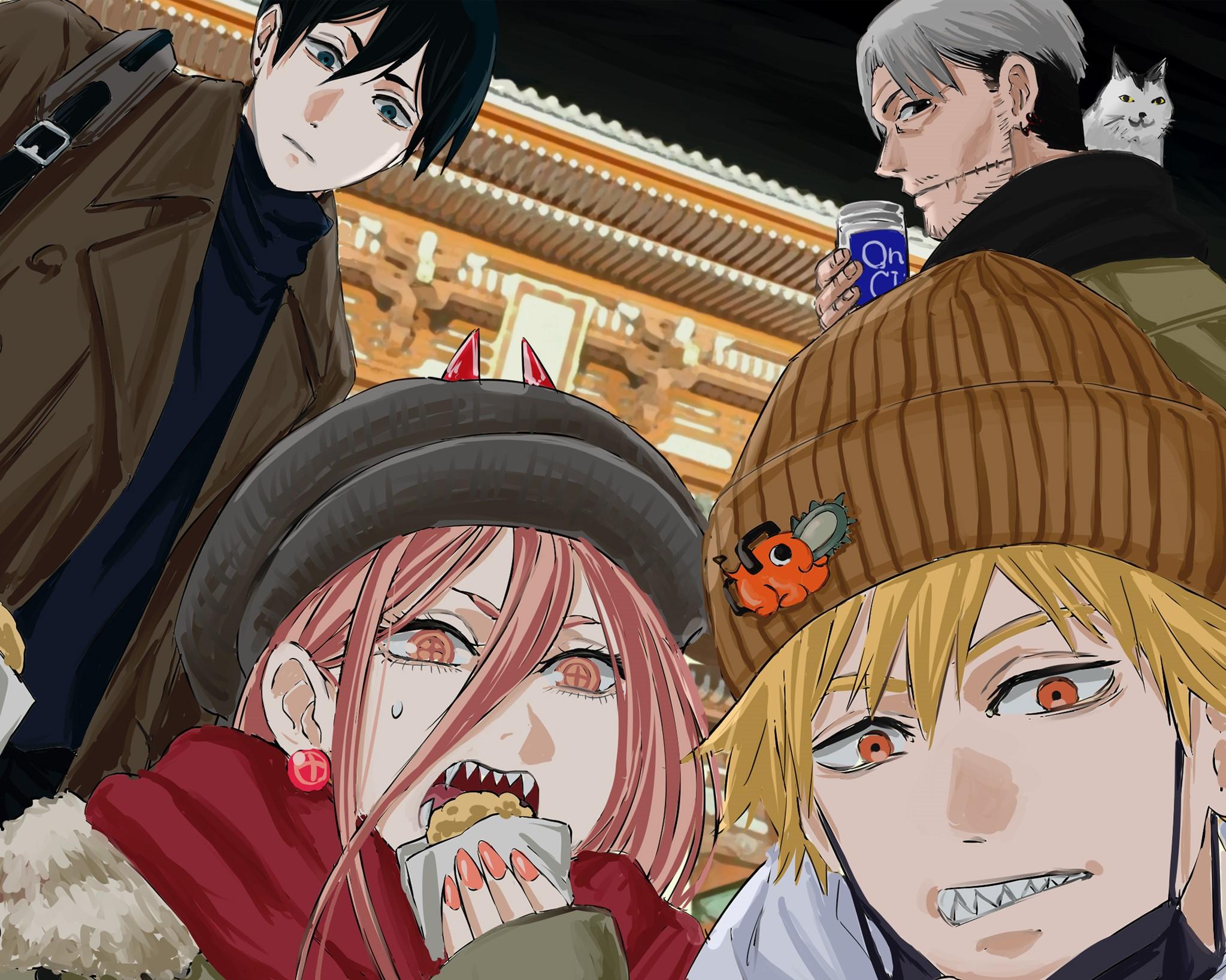 2047x1638 Anime Chainsaw Man HD Wallpaper