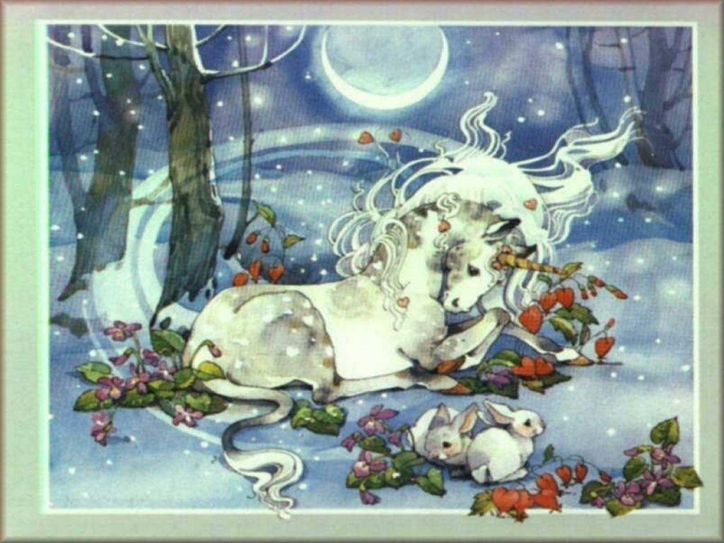 1024x768 unicorns