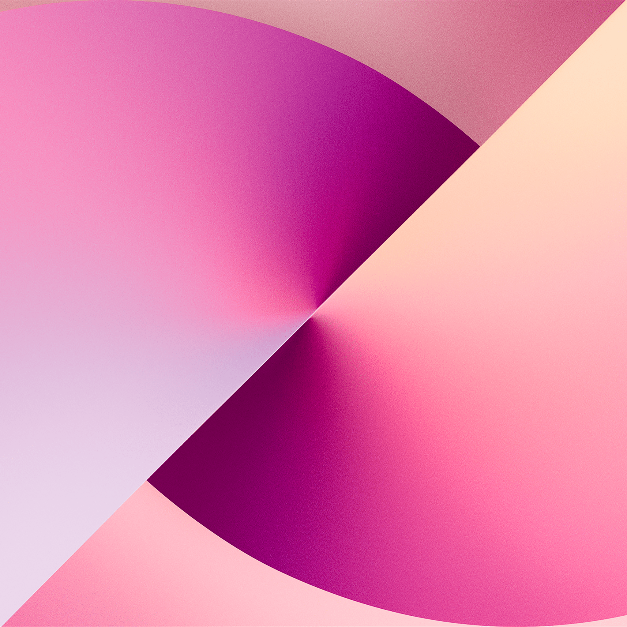2048x2048 iPhone 13 Wallpaper 4K, Pink aesthetic, Stock, iOS 15