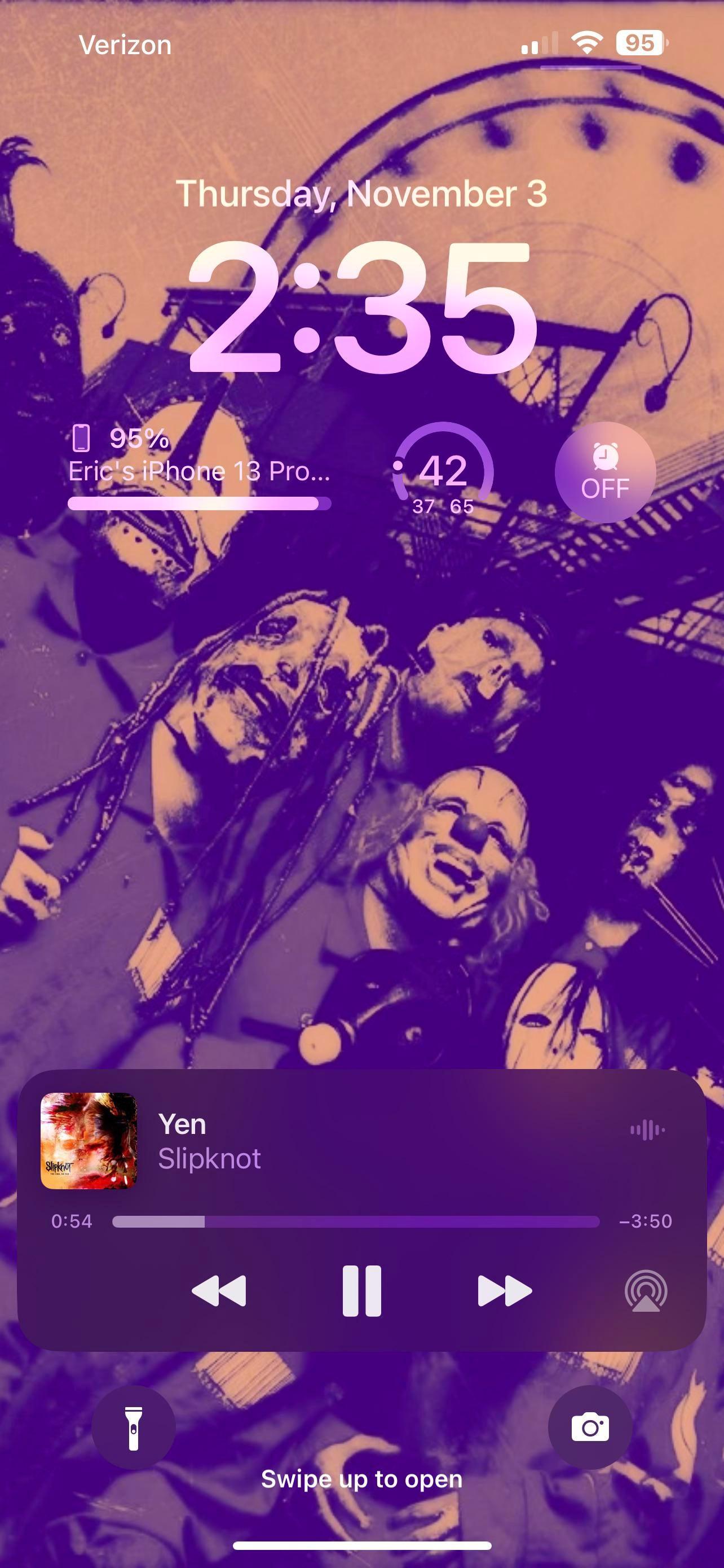 1284x2778 Set a slipknot wallpaper on my phone today