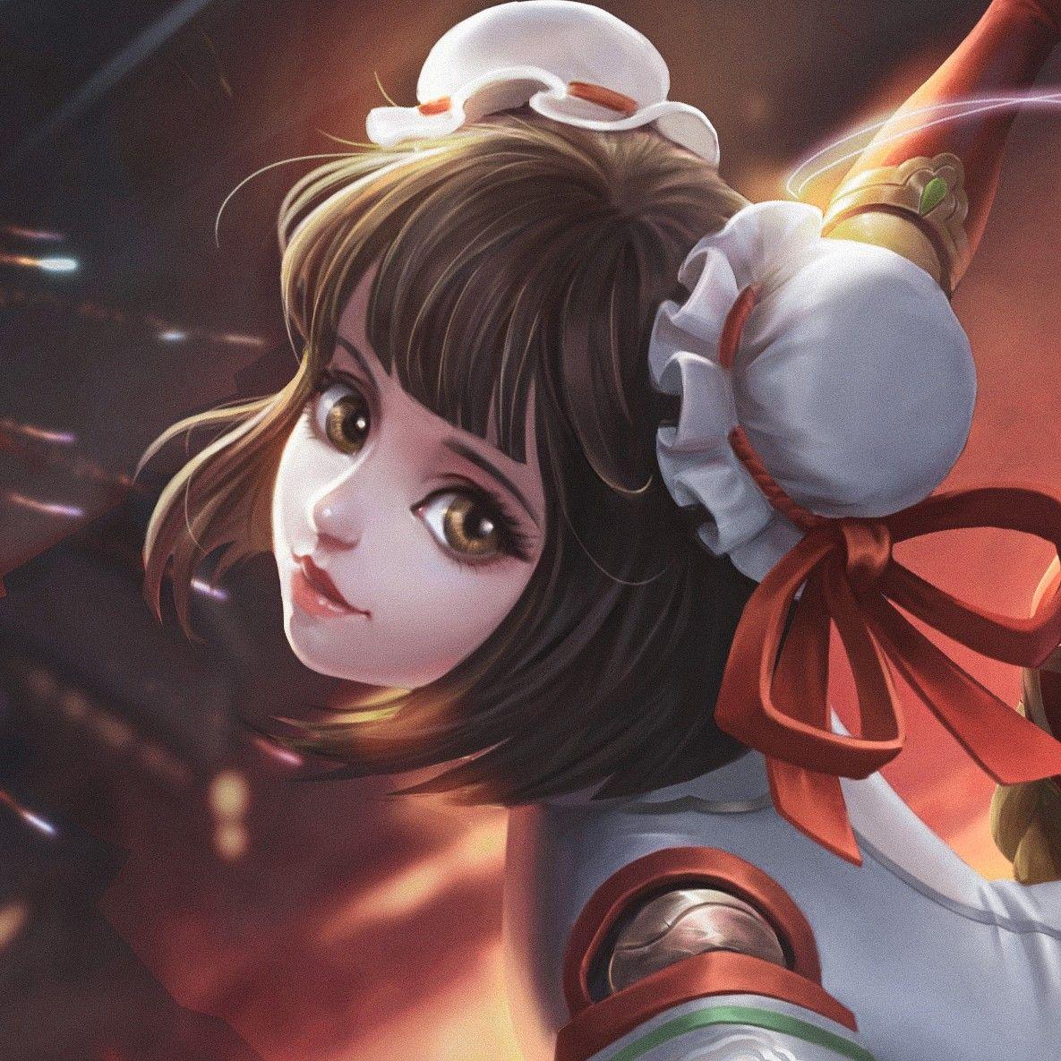 Angela Sanrio Skin Heartstring Mobile Legends 4K Wallpaper iPhone