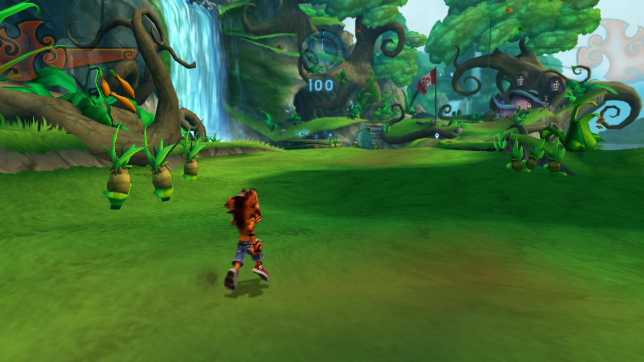 1280x720 Crash of the Titans Image Games Database
