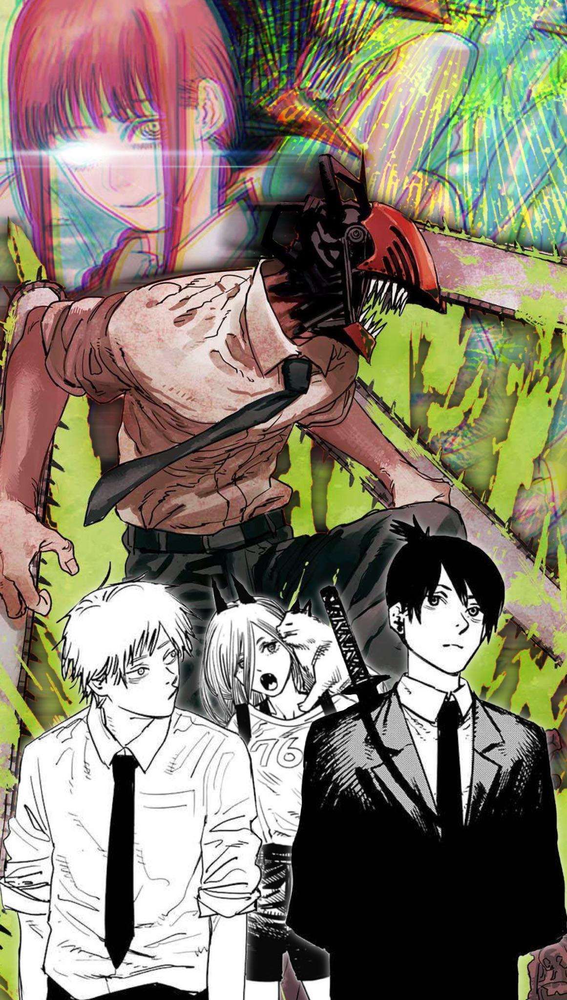 1161x2048 Chainsaw Man Wallpaper (made by me)