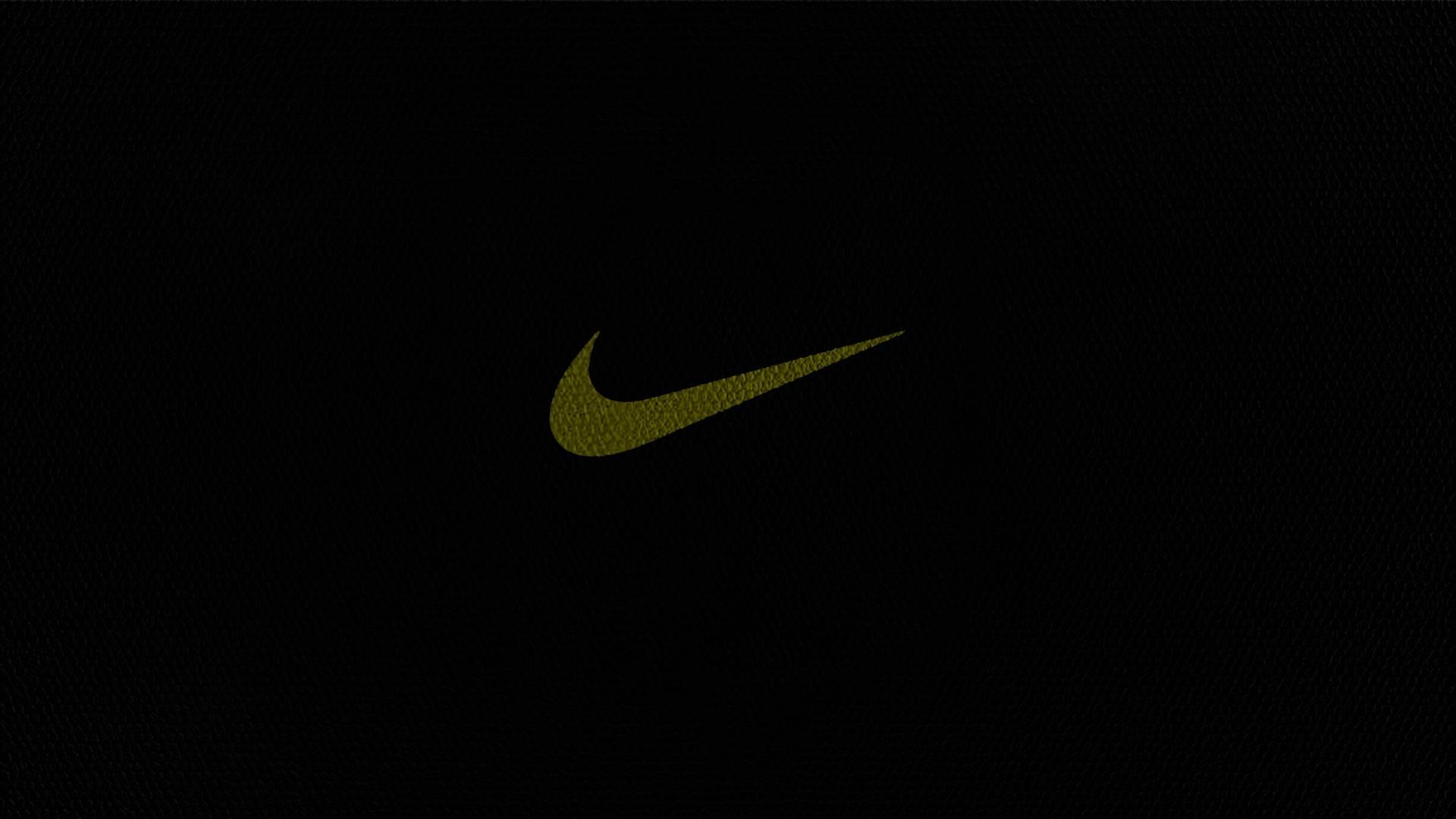 1920x1080 Black Nike Wallpaper