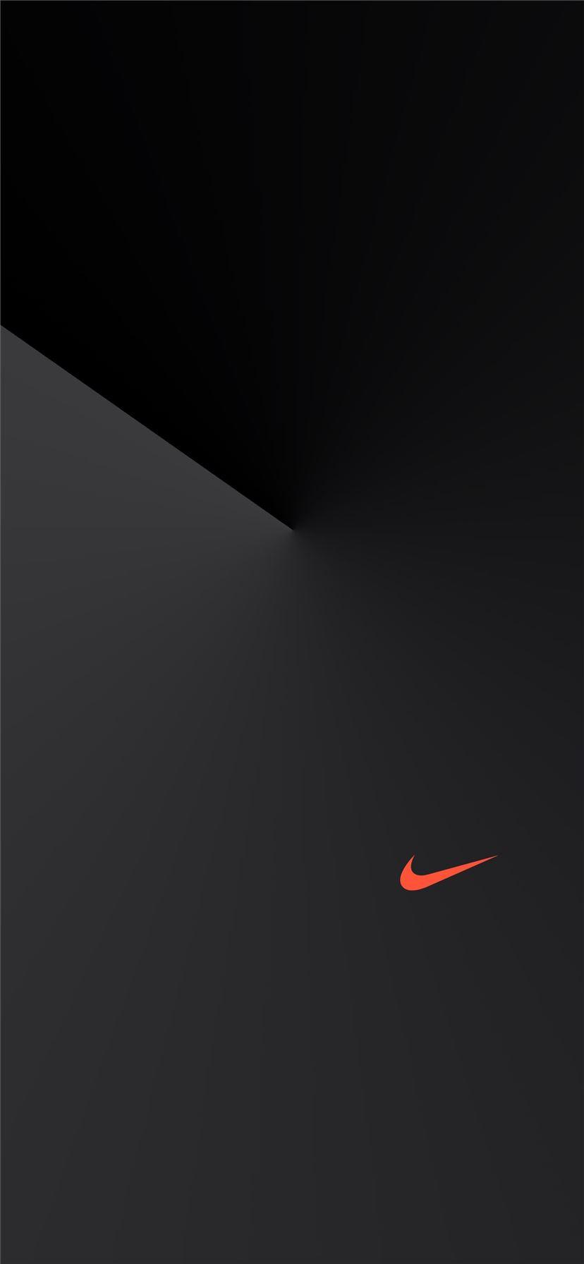 828x1792 Nike Dark iPhone Wallpaper Free Download