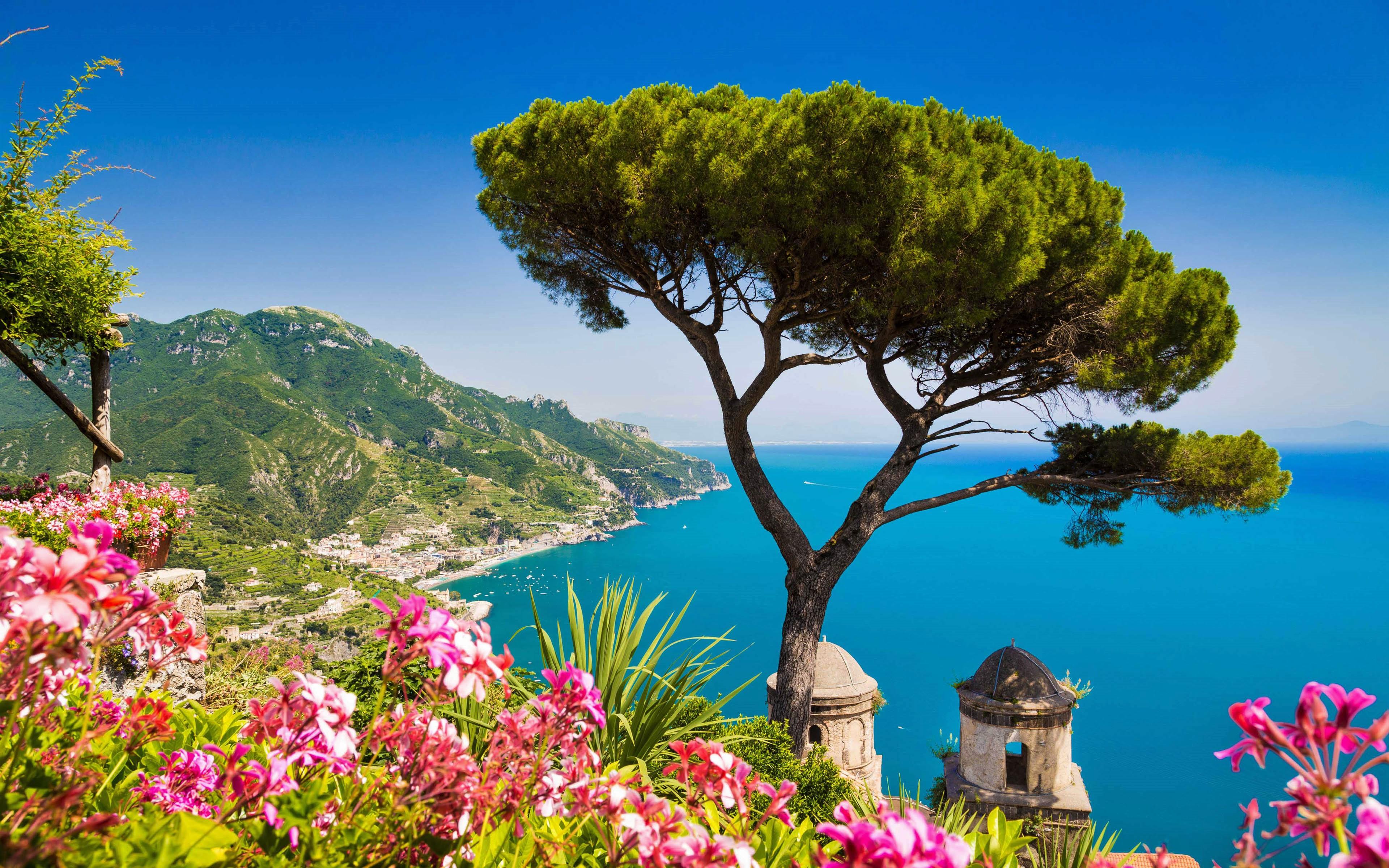 3840x2400 Amalfi Coast in Italy