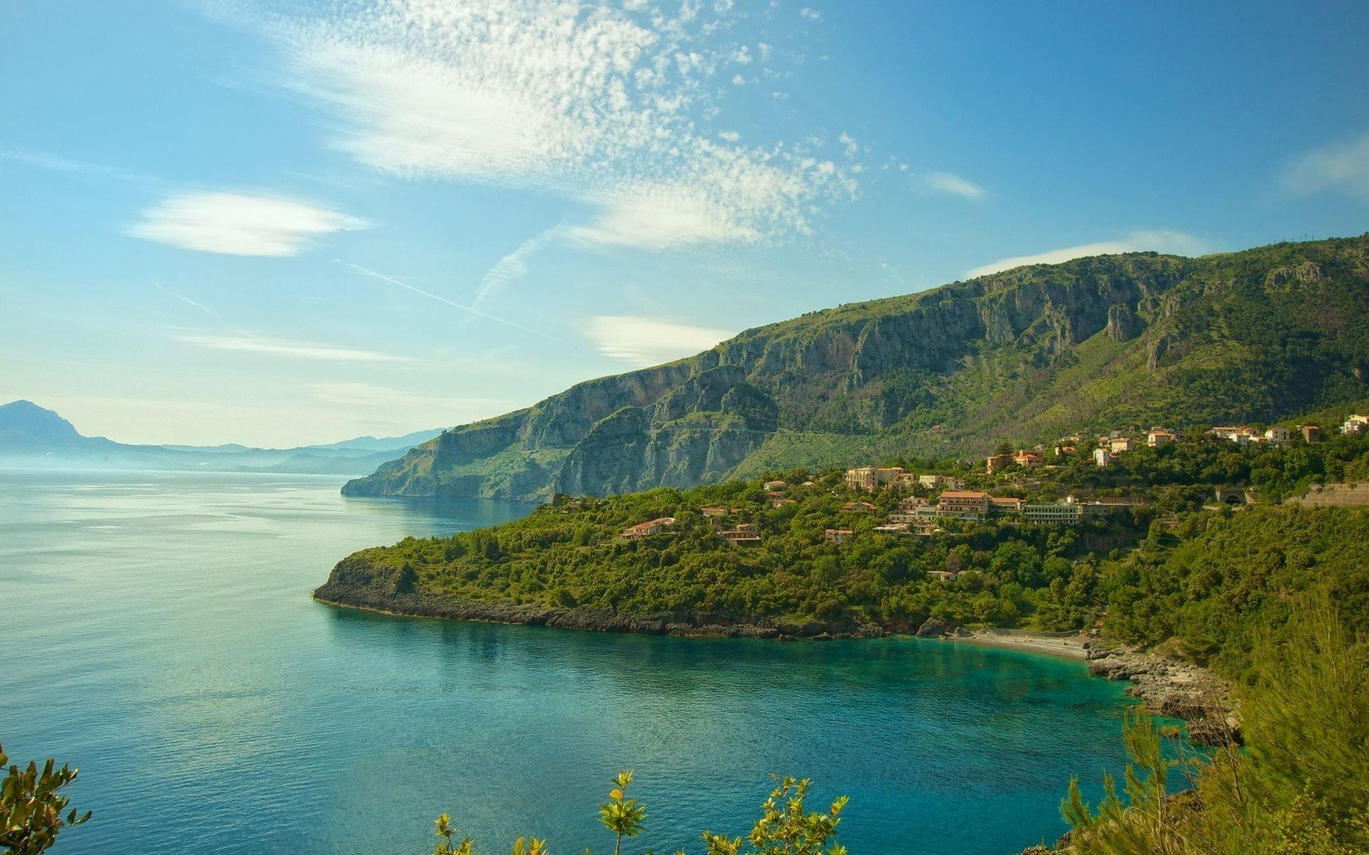 1920x1200 Amazing Coast Italy HD wallpaper