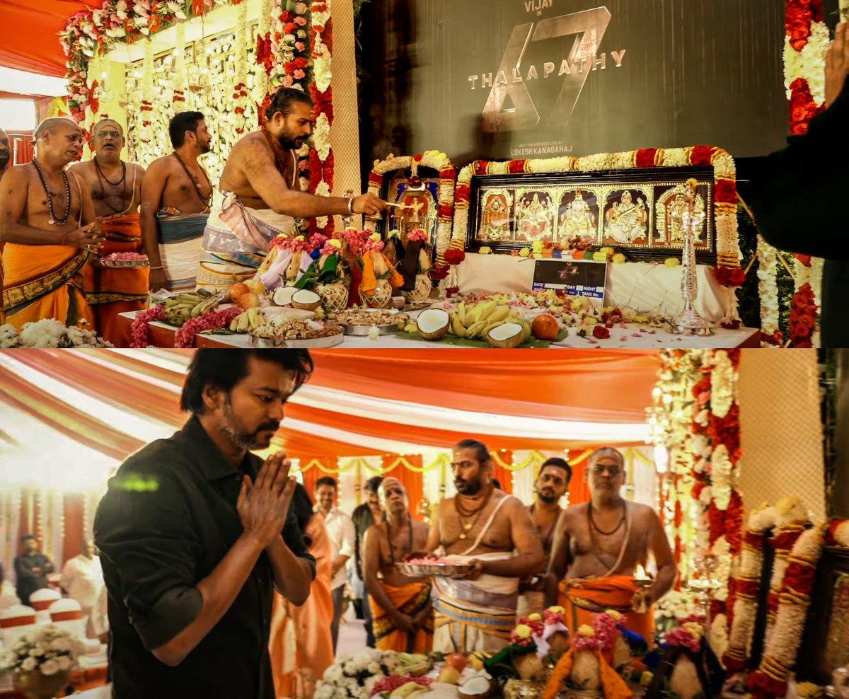 1200x988 Exclusive Thalapathy 67 Movie Poojai Image HD Cinema News