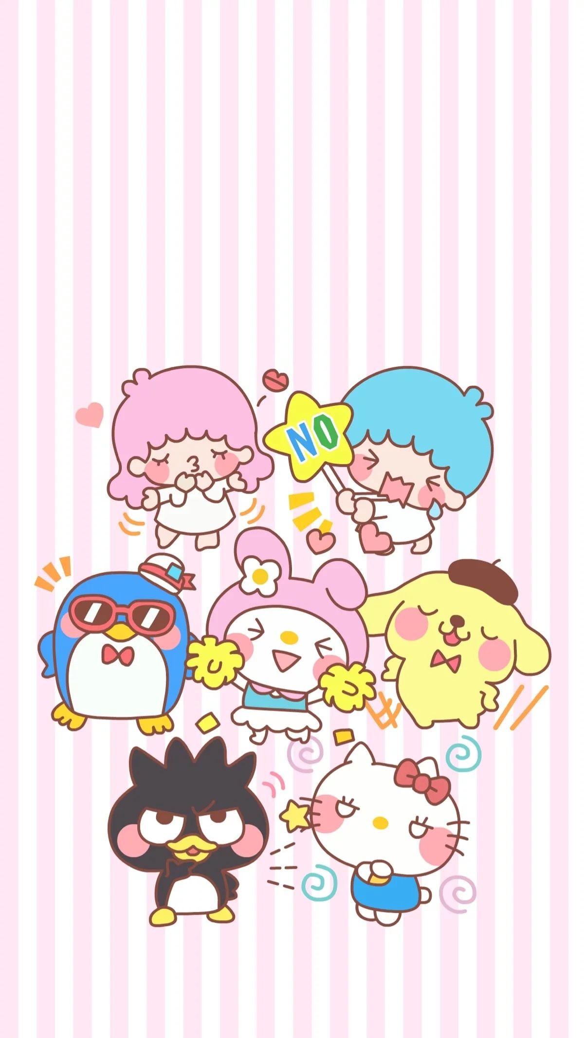 1200x2133 iPhone Kawaii Sanrio Wallpaper