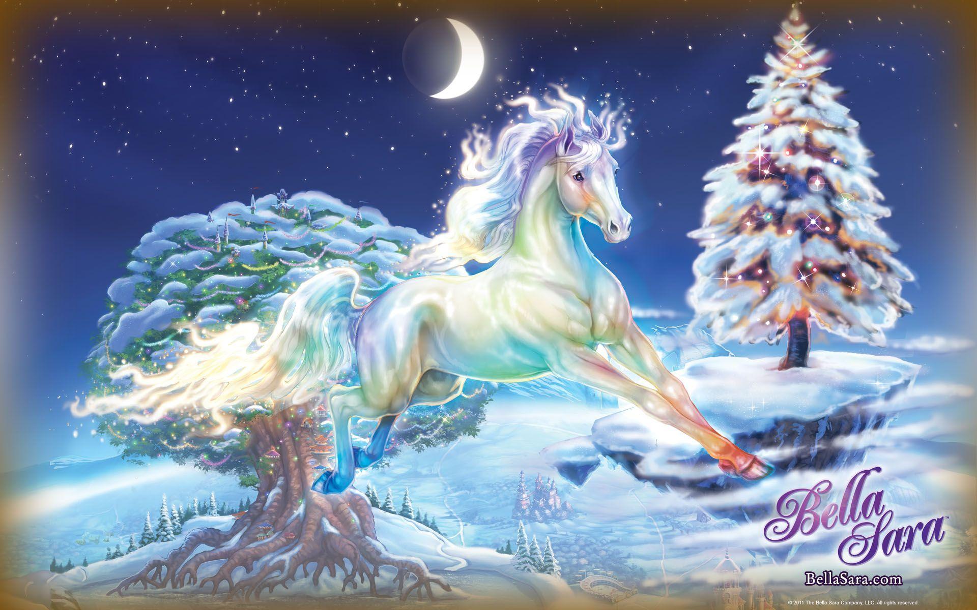 Christmas Unicorn Wallpapers - Top Free Christmas Unicorn Backgrounds - WallpaperAccess