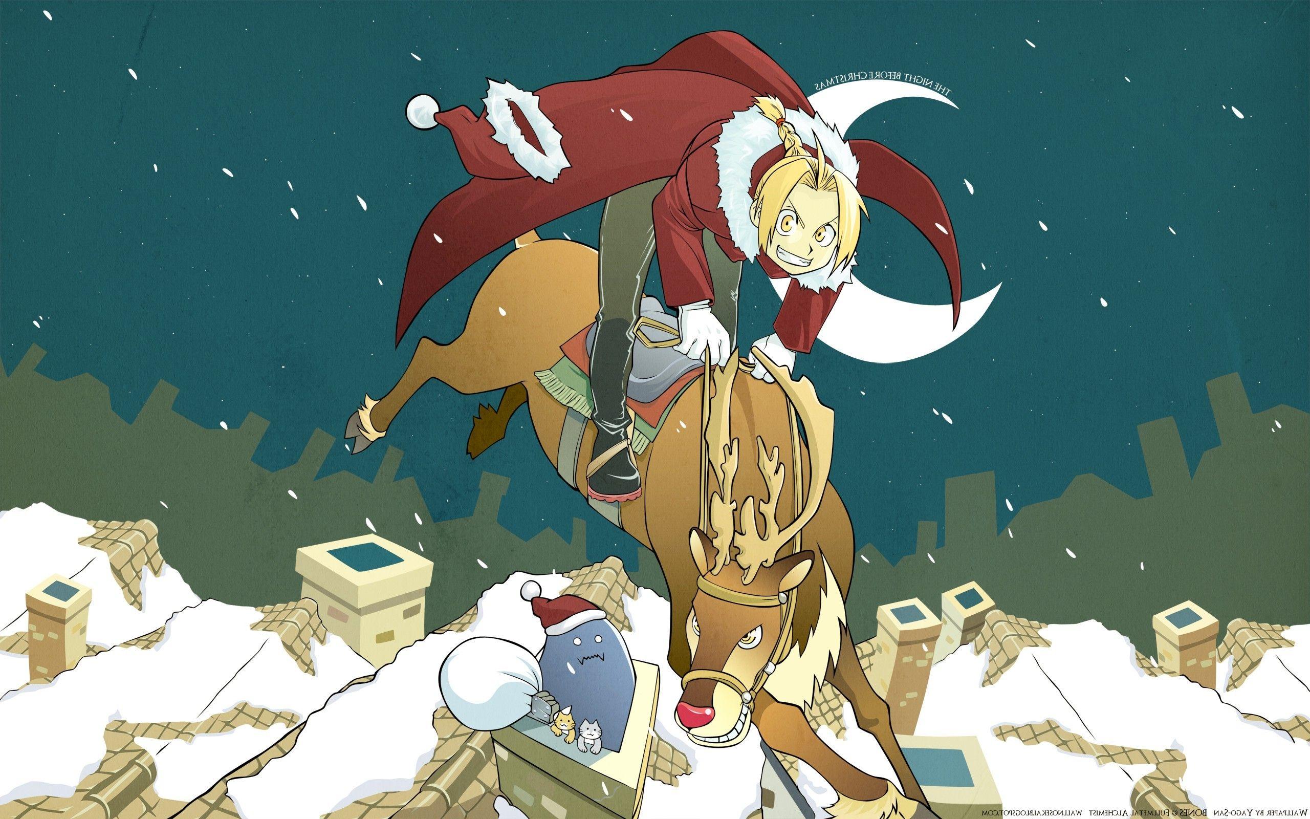 2560x1600 Anime Christmas wallpaperDownload free awesome HD background