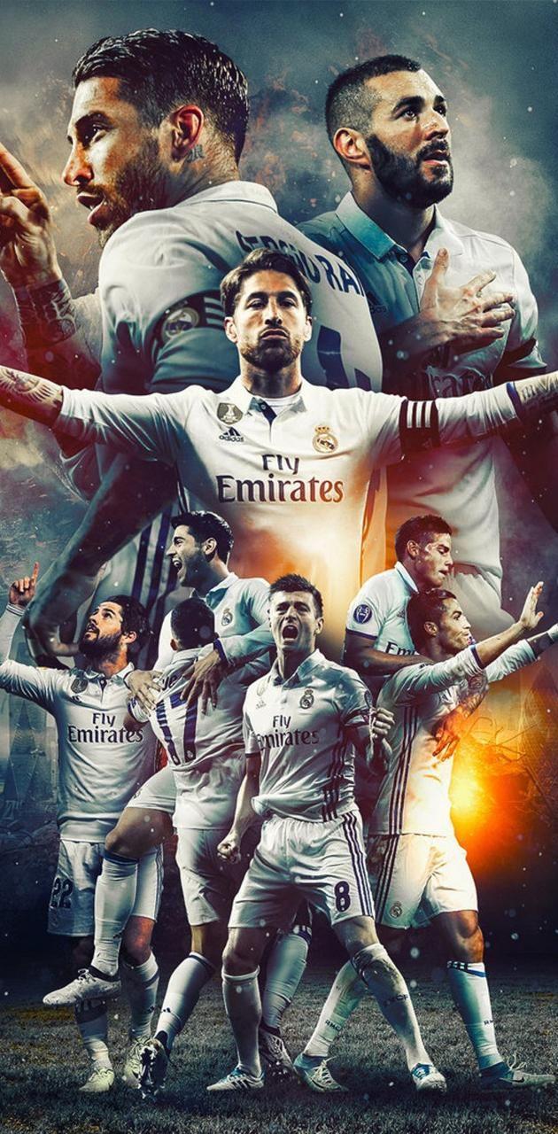 630x1280 Real Madrid 2017 wallpaper by xhani_rm. Real madrid, Madrid, Real madrid wallpaper