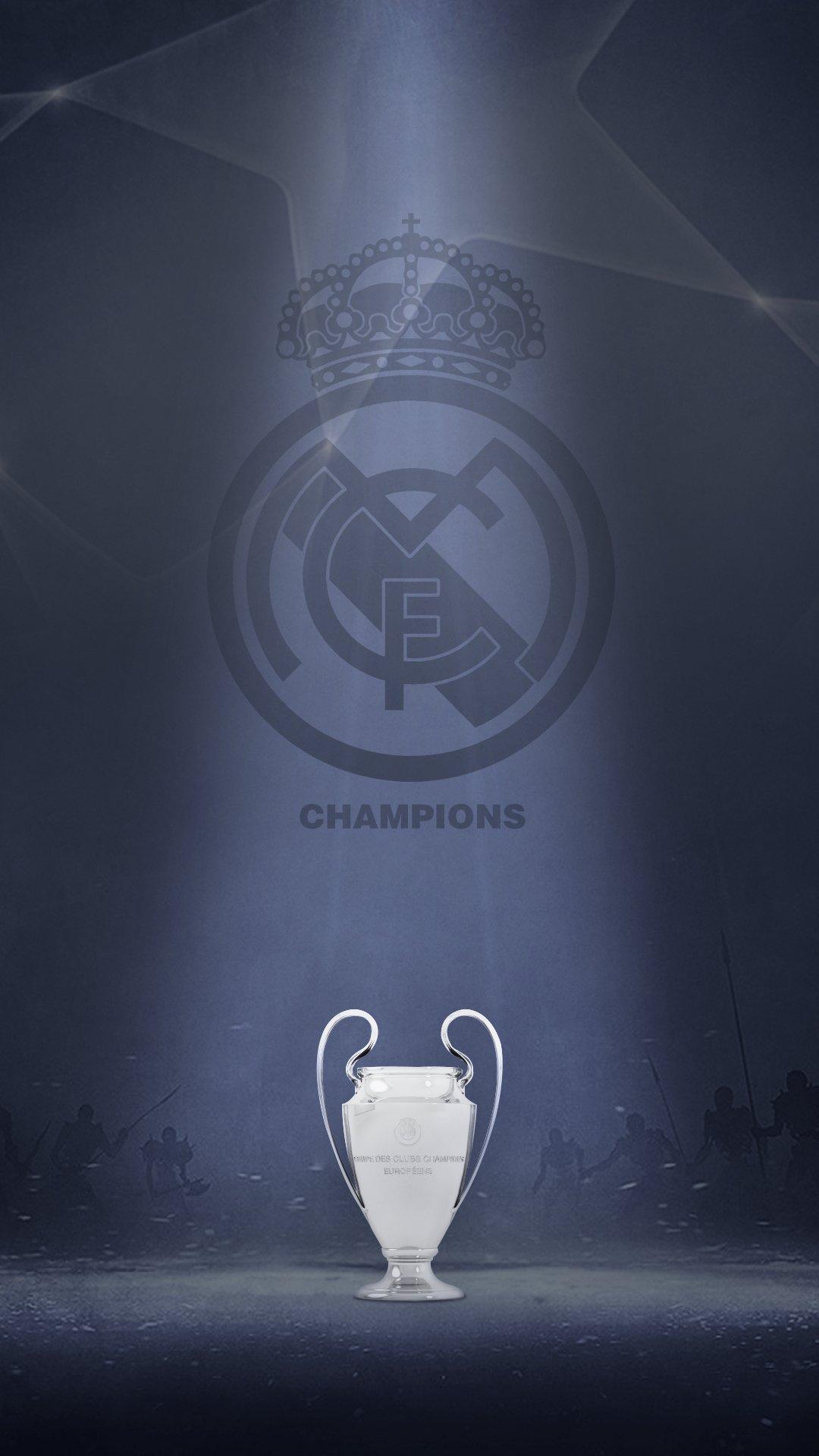 1080x1920 All Football App special wallpaper for UCL champions Madrid! Come here to collect it! #RealMadrid #allfootballapp