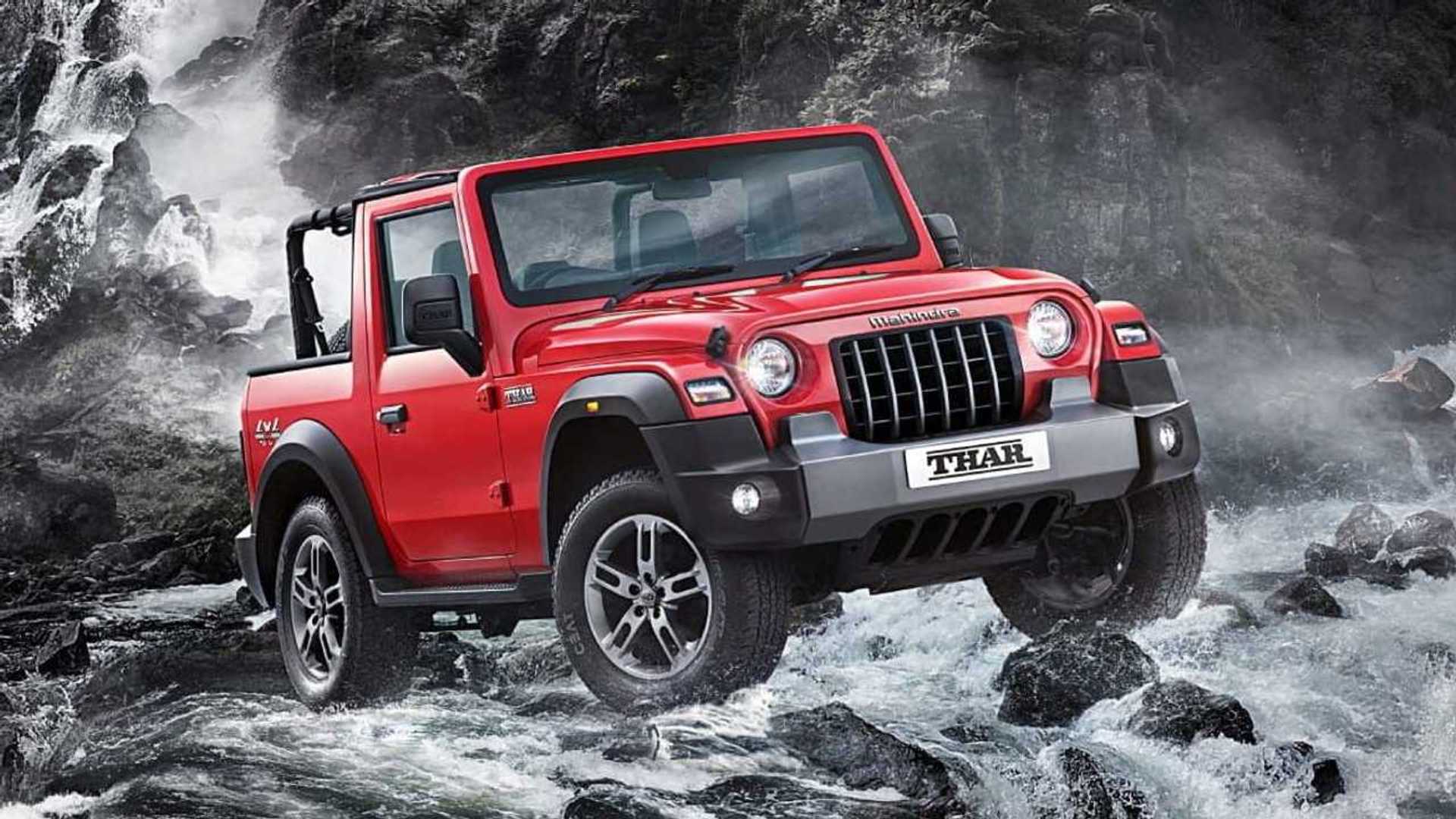 1920x1080 Jeep Takes Mahindra To Court Over Wrangler Esque Thar SUV Design