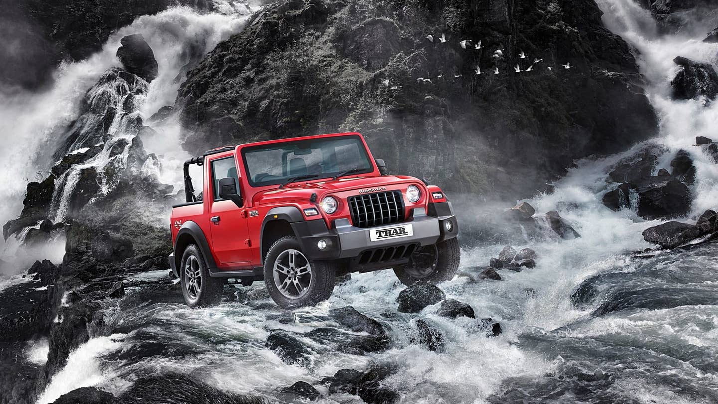 1440x810 The Mahindra Thar Is India's New Totally Not a Jeep Wrangler