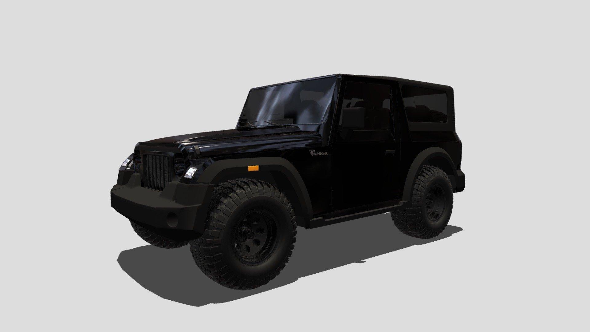 1920x1080 MAHINDRA THAR 4X4 Free 3D model by inƨane [f045413]